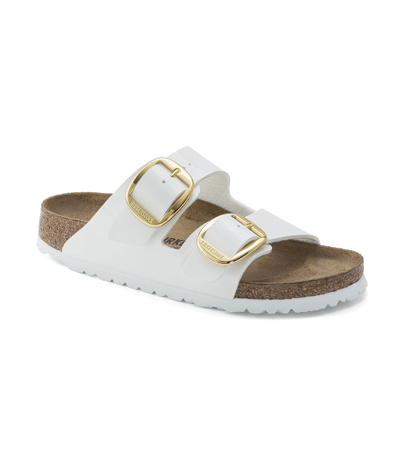 Arizona Big Buckle Patent White