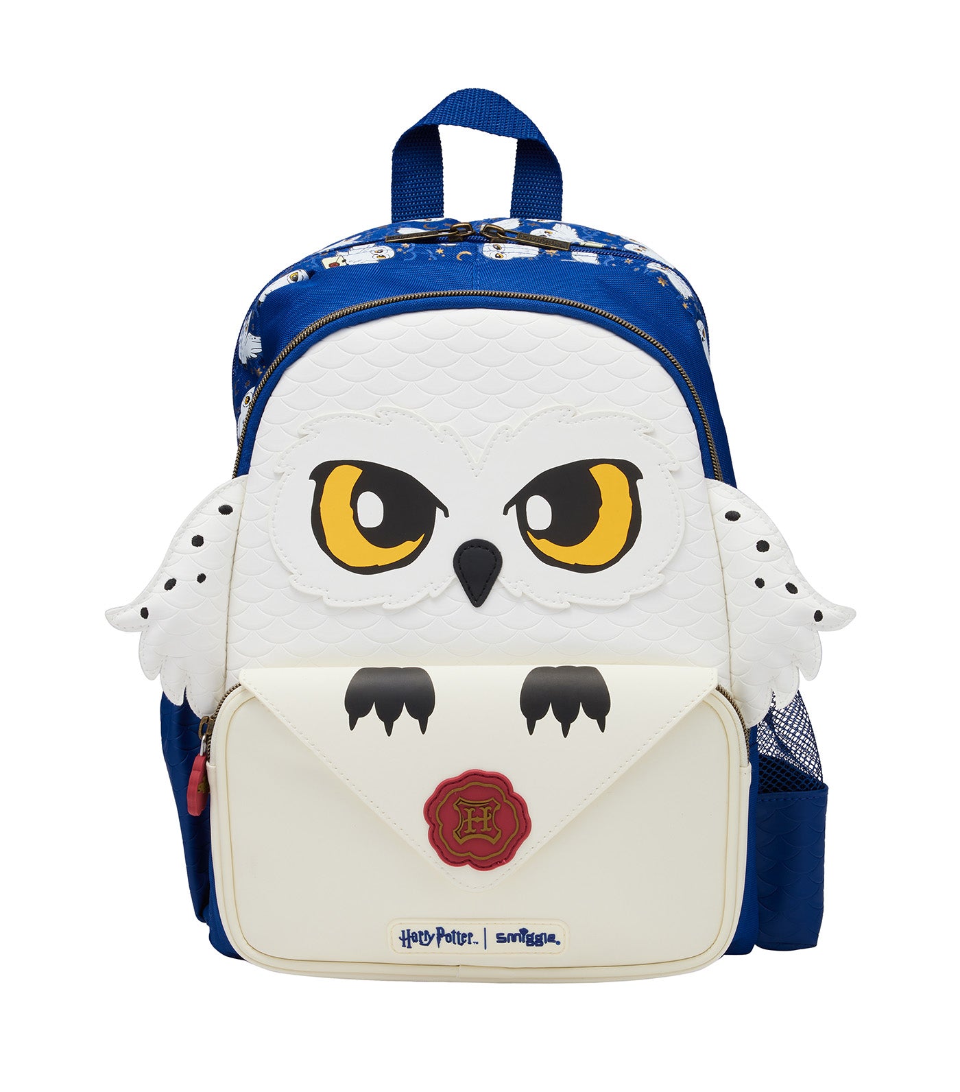 Smiggle Unisex Kids Backpack Hedwig Junior Character Navy