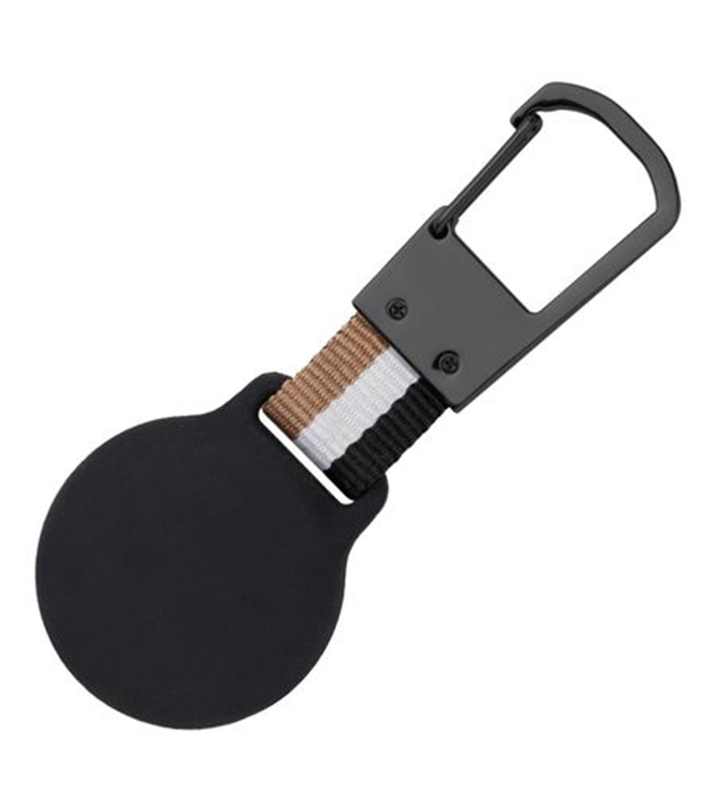 Key Ring with AirTag holder Iconic Black