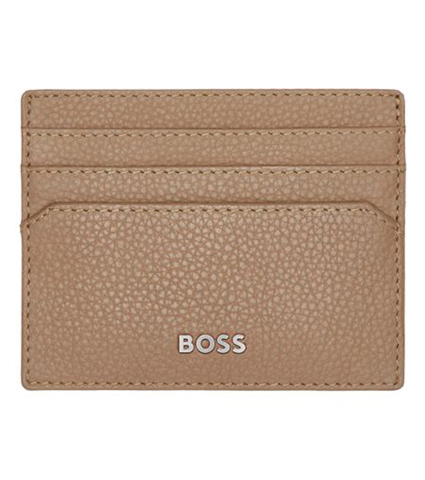Card Holder Classic Grained Camel