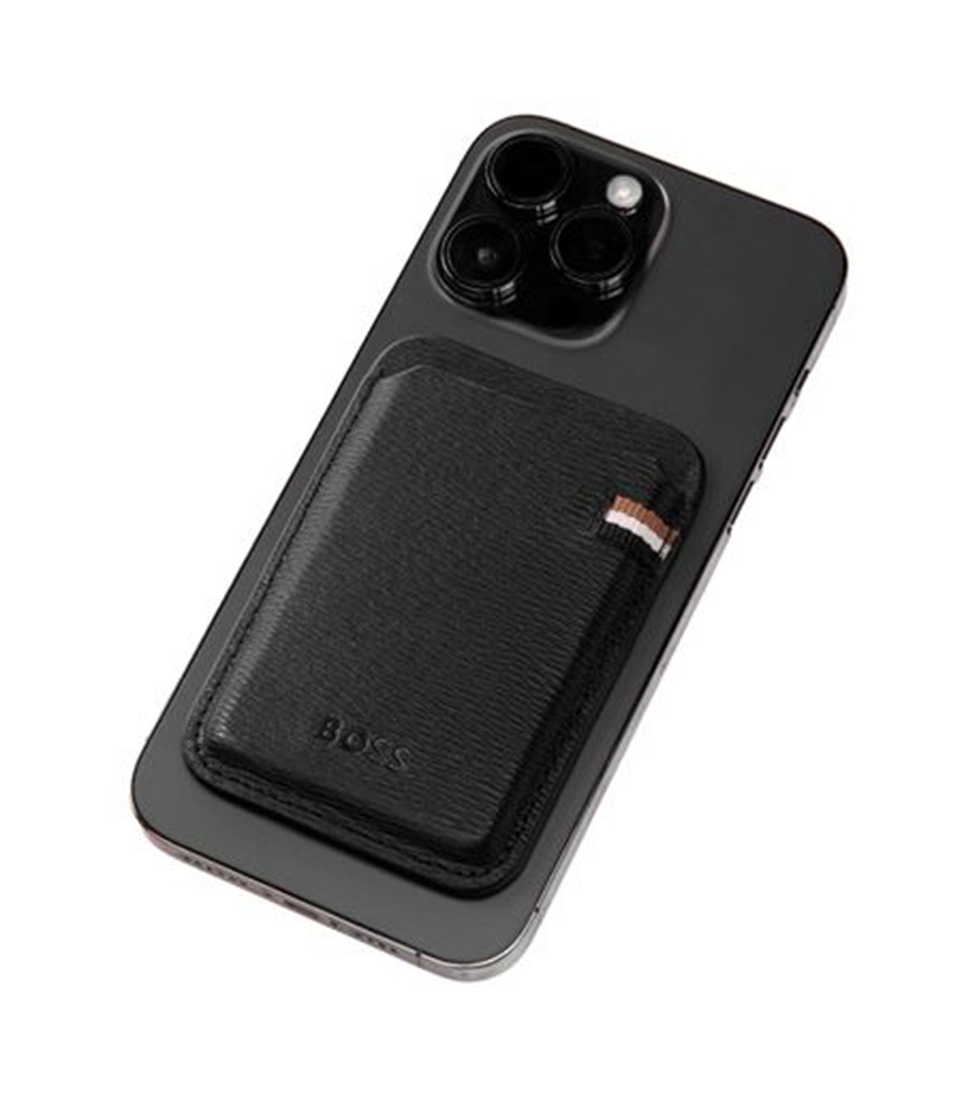 Card holder with Magnet Mobile Iconic Black