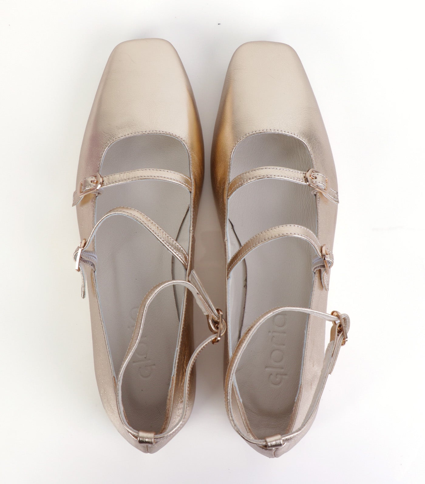 Ballet Flats Gold