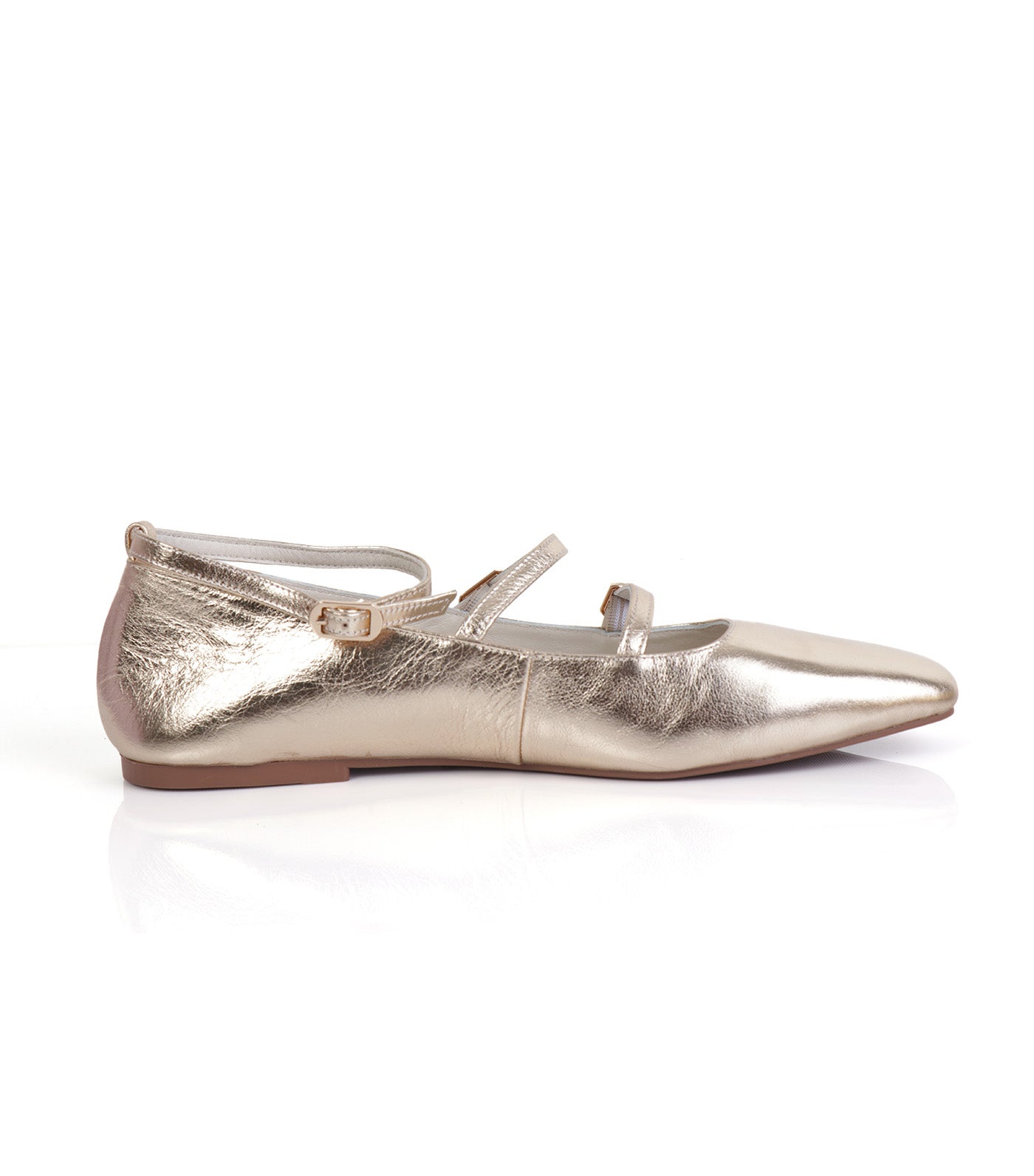 Ballet Flats Gold