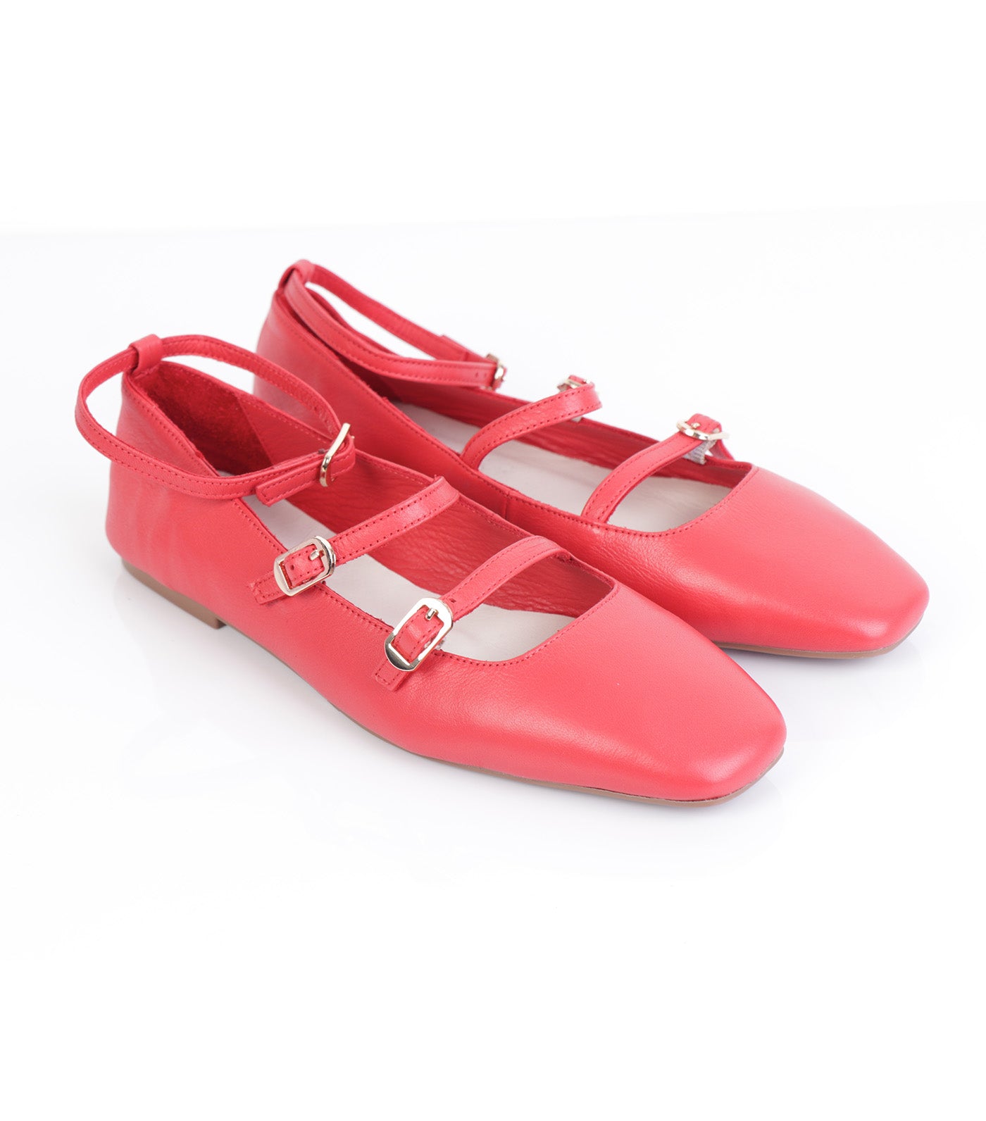 Ballet Flats Red