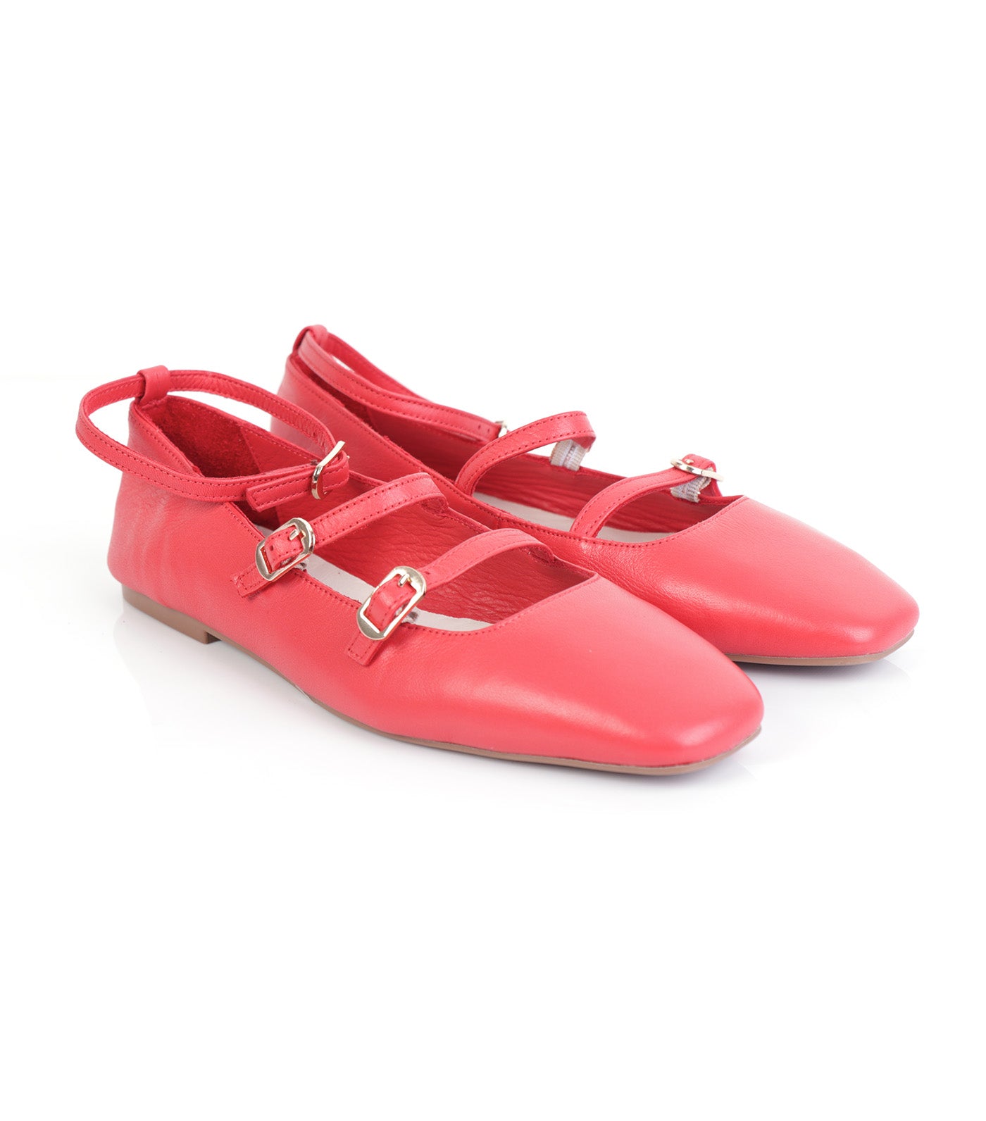 Ballet Flats Red