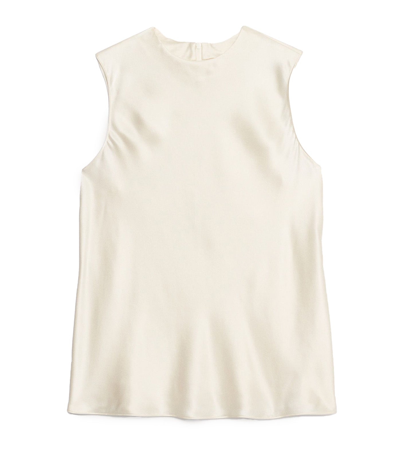 Emie Silk Tank White