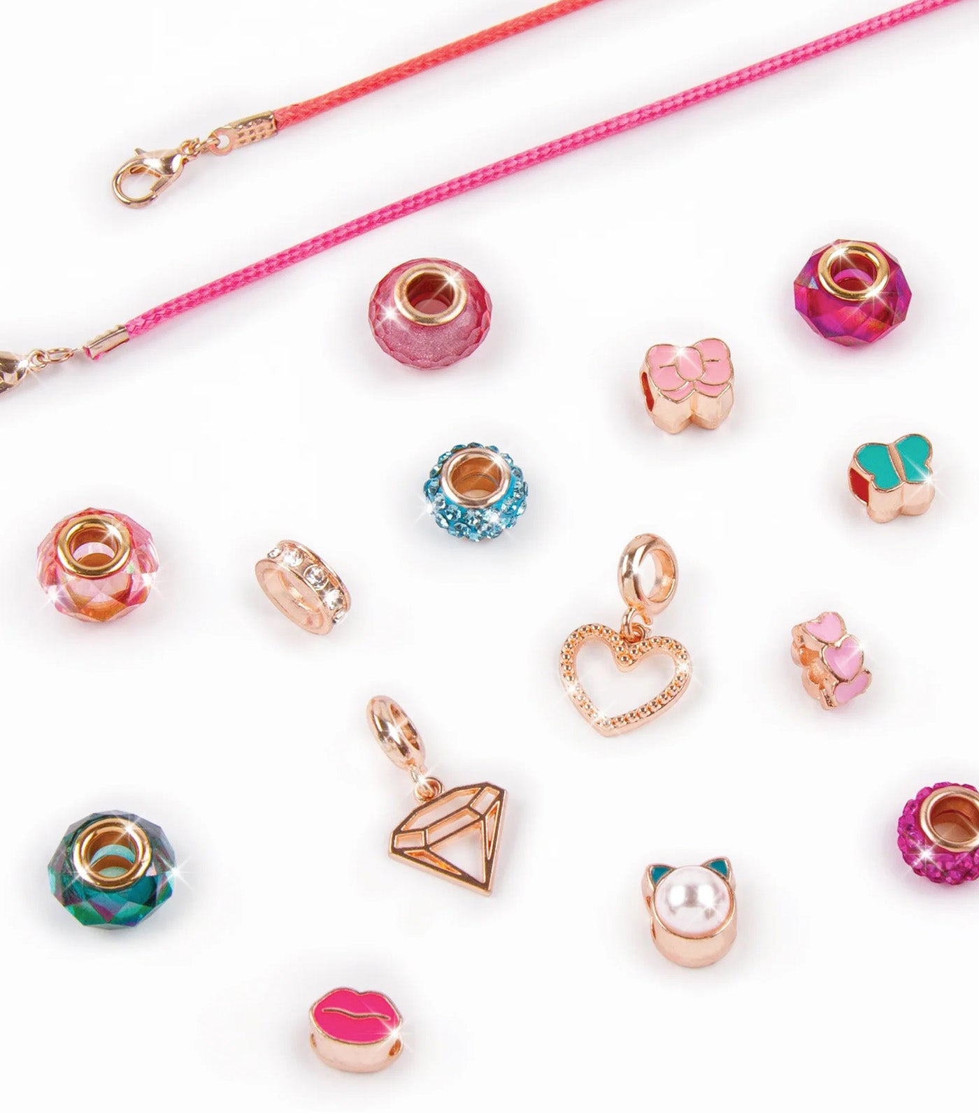 Halo Charms Bracelets: Pretty in Pink