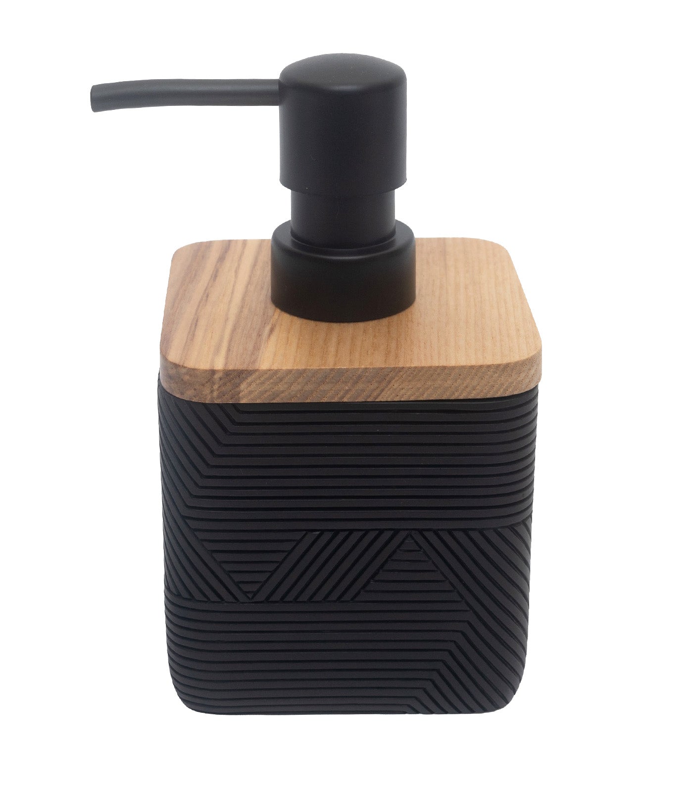 Bath Accessory 4-Piece Set Black