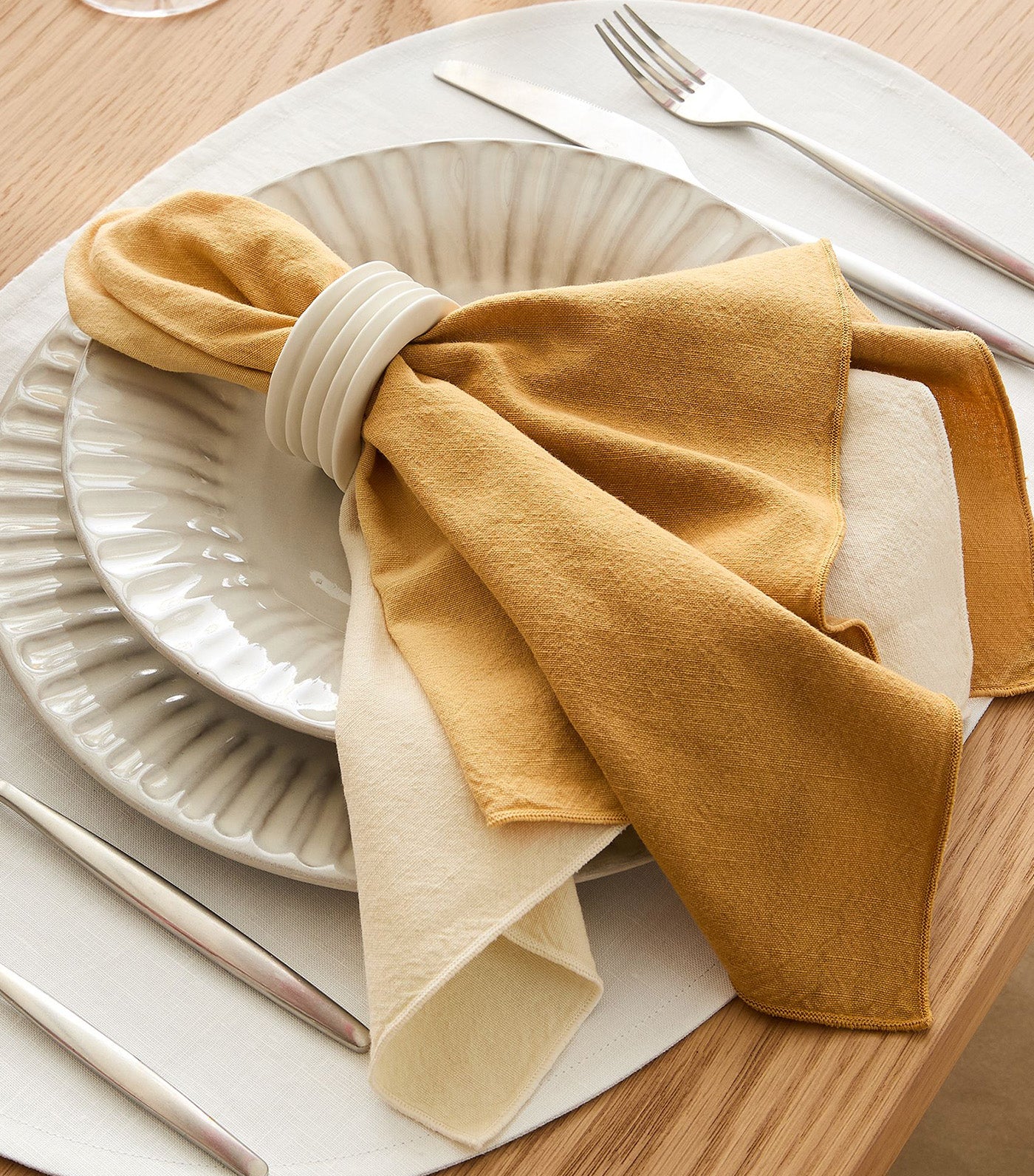 Dip-Dye Ombre Napkin Sets