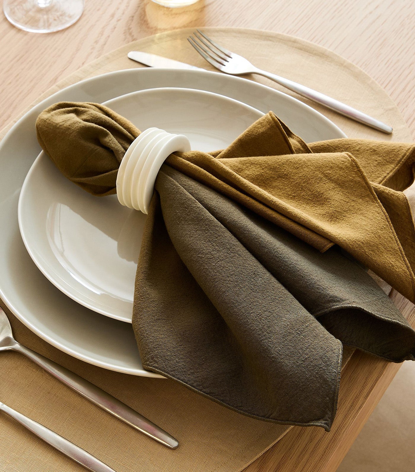 Dip-Dye Ombre Napkin Sets