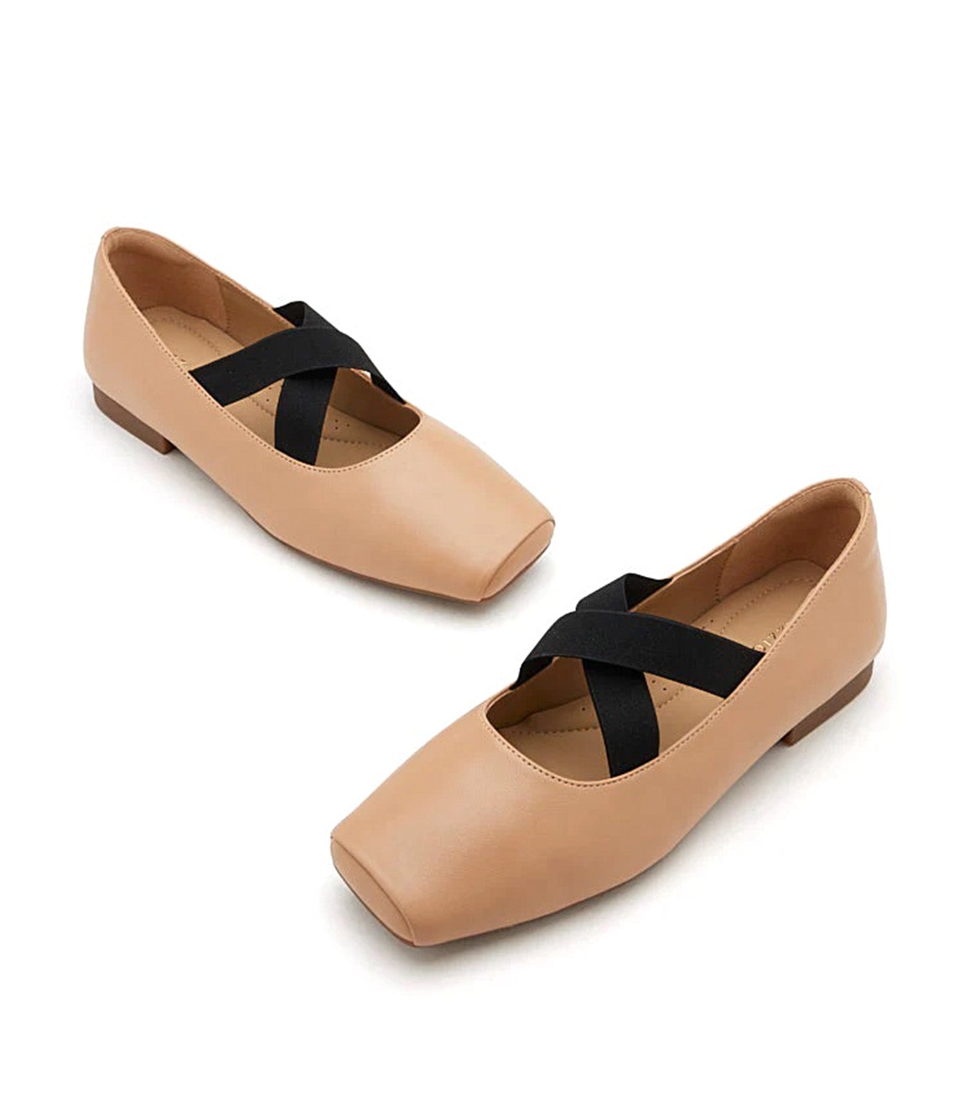 Mandy Ballet Flats Almond