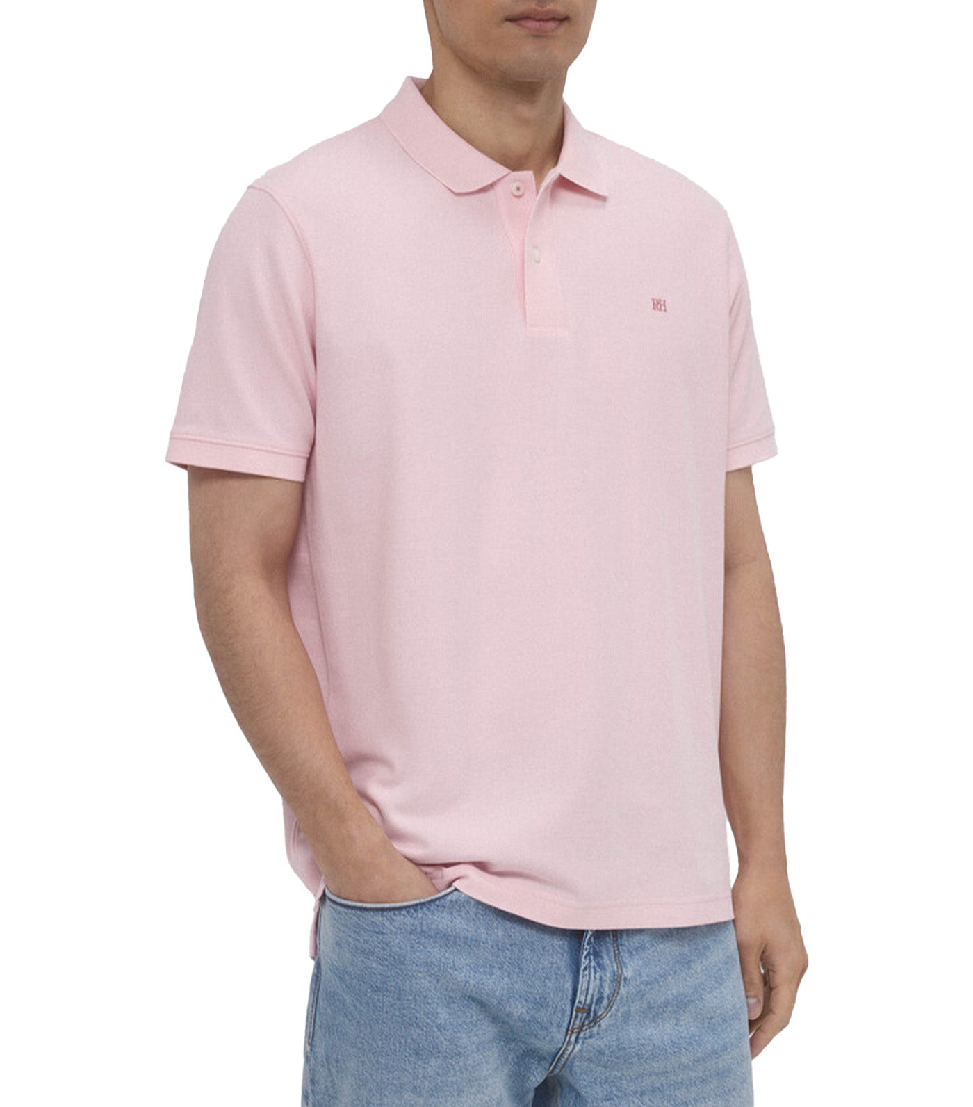 Basic Piqué Polo Shirt