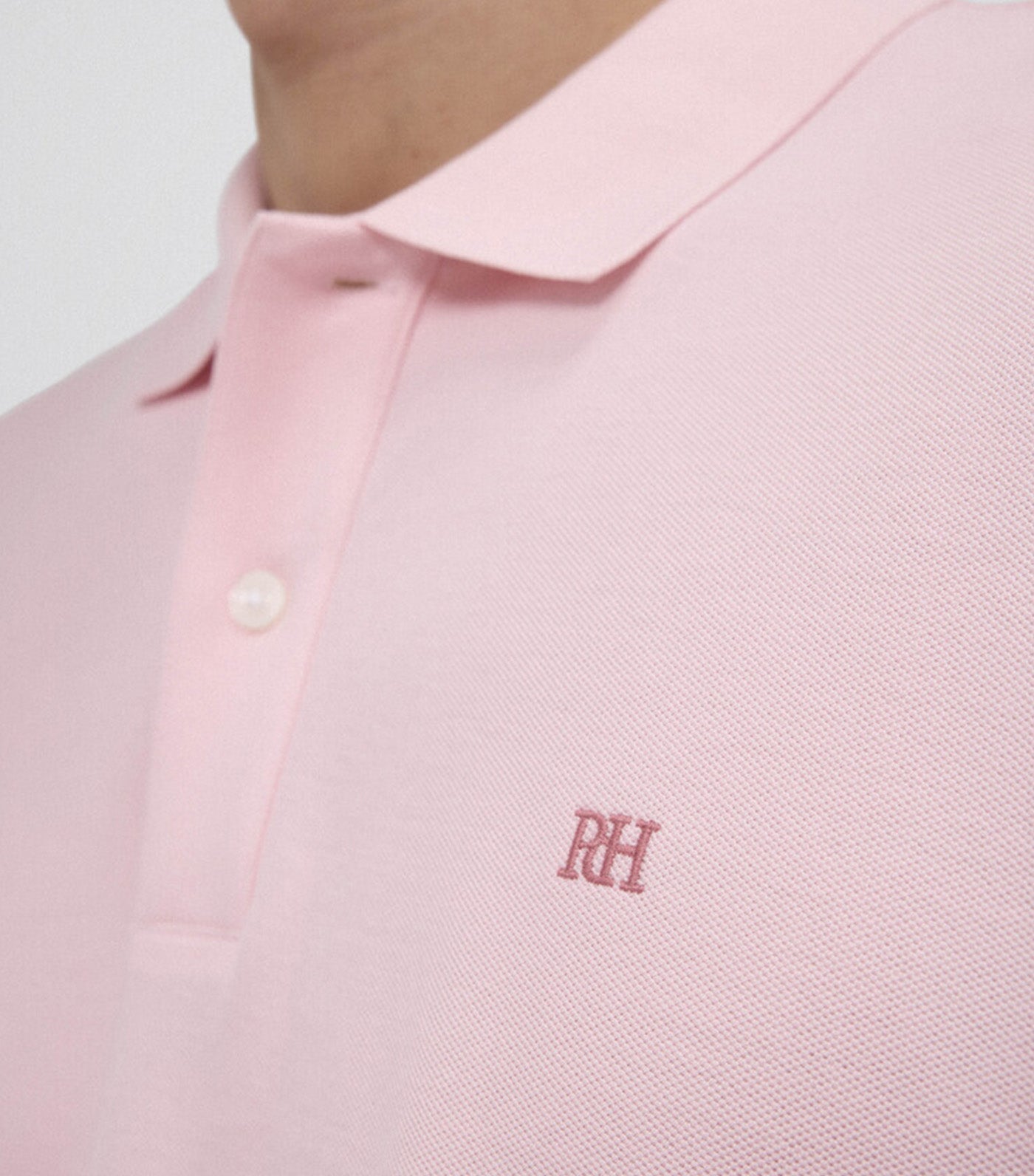 Basic Piqué Polo Shirt