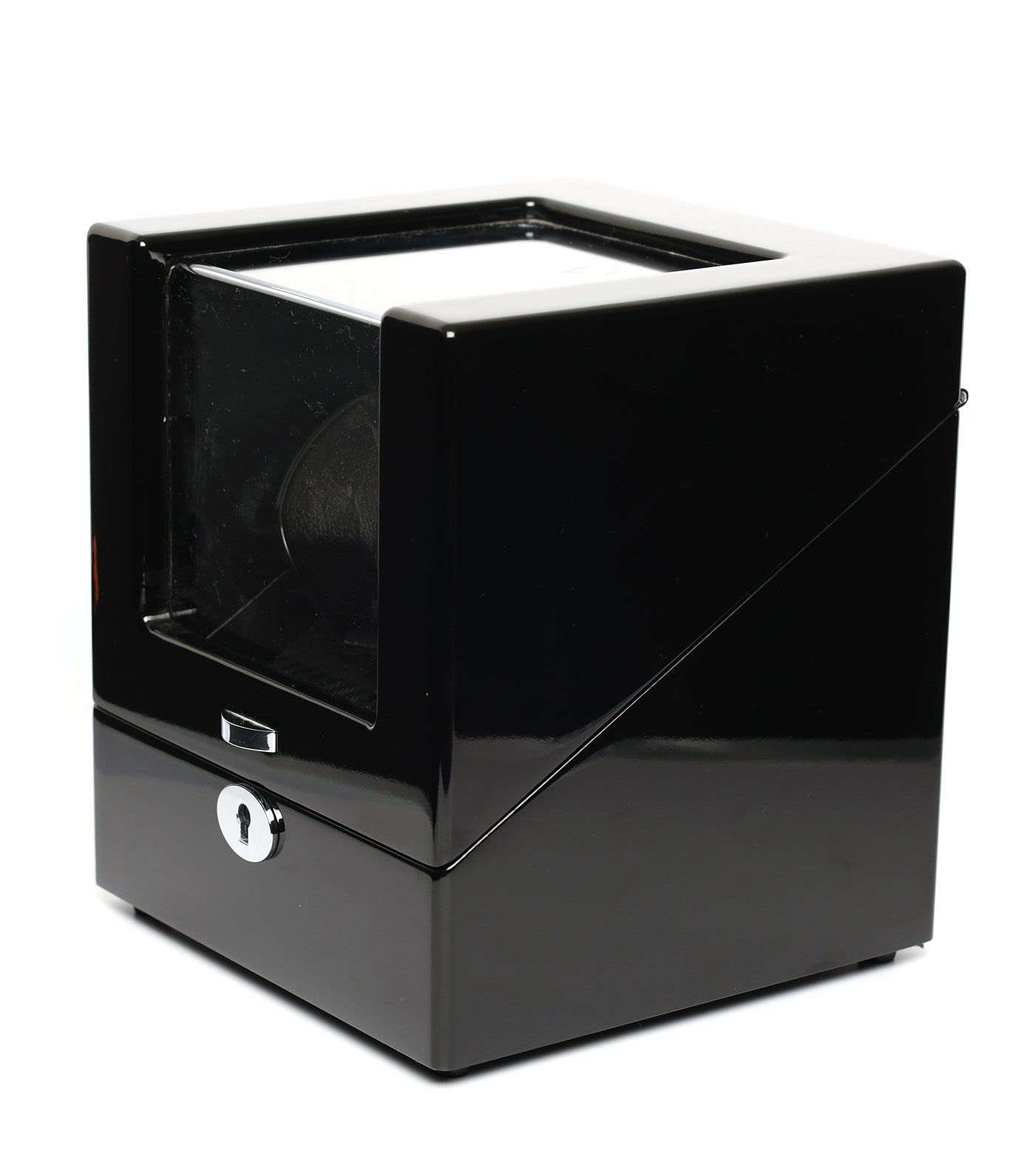 1 Rotor Watch Winder for 2 Watches Black