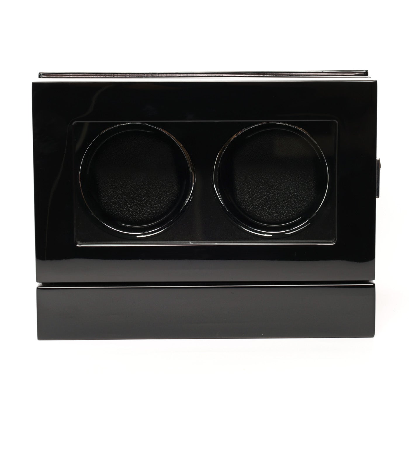 2 Rotor Watch Winder for 2 Watches Black