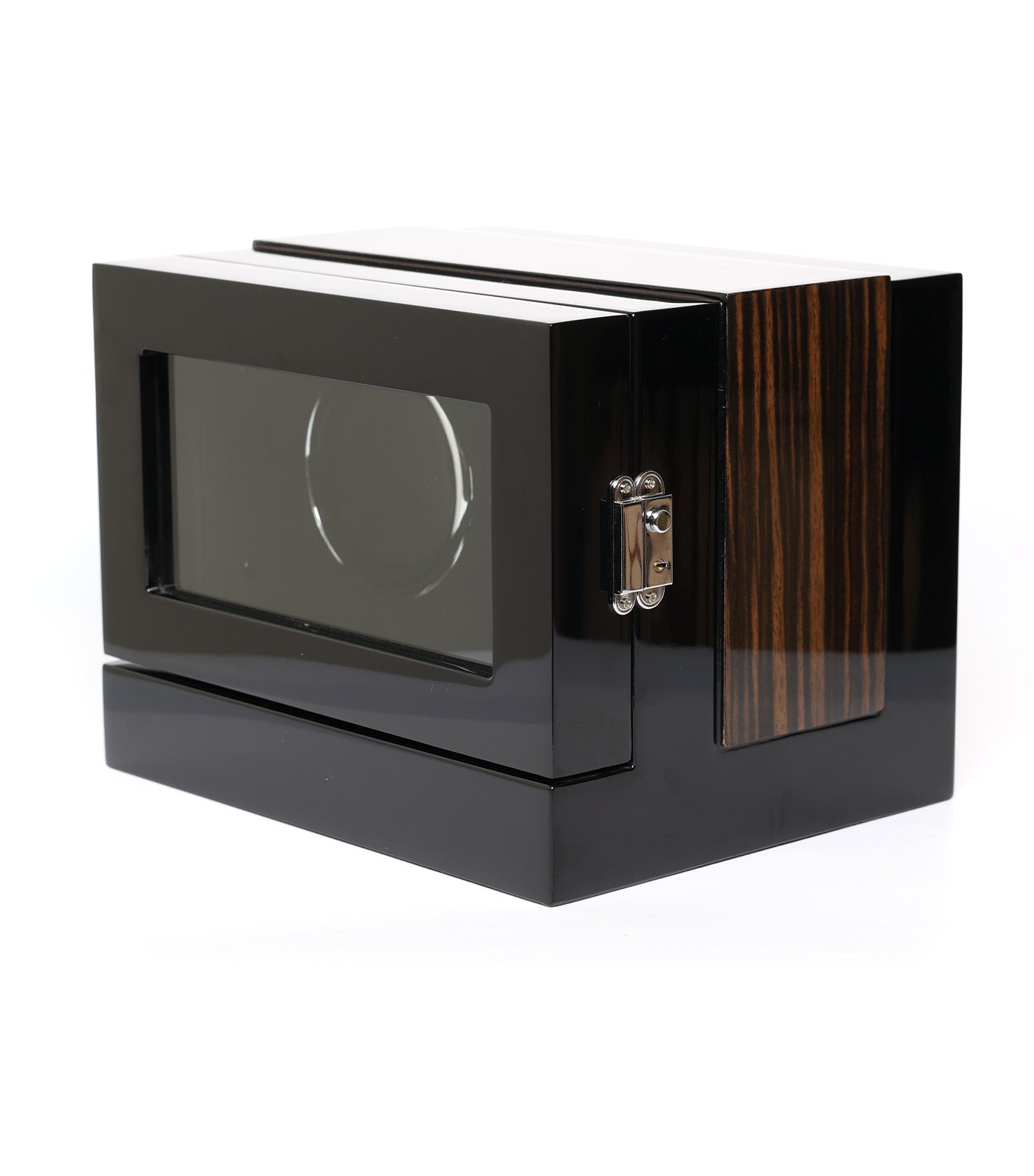 2 Rotor Watch Winder for 2 Watches Black