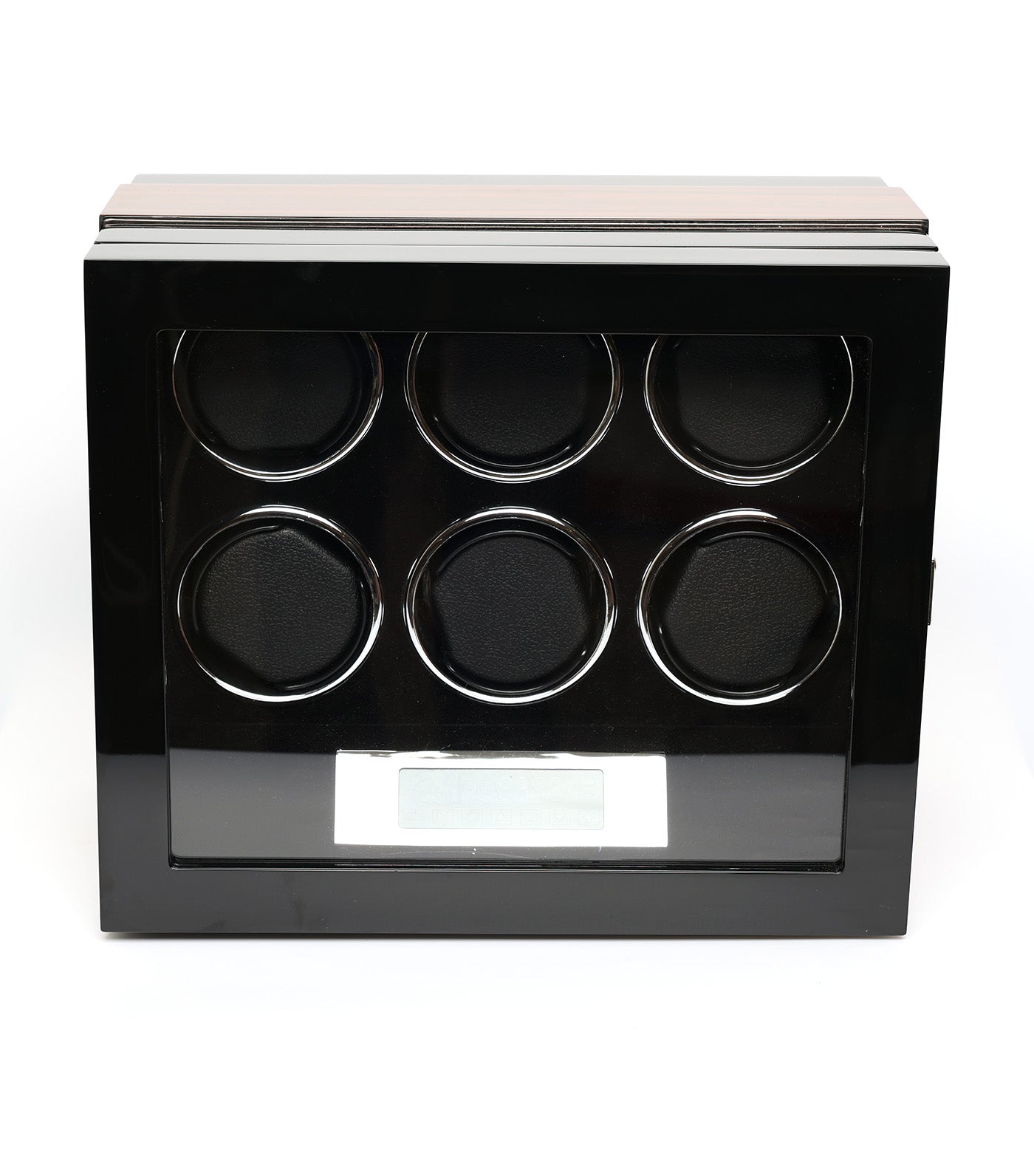 6 Rotor Watch Winder for 6 Watches Black
