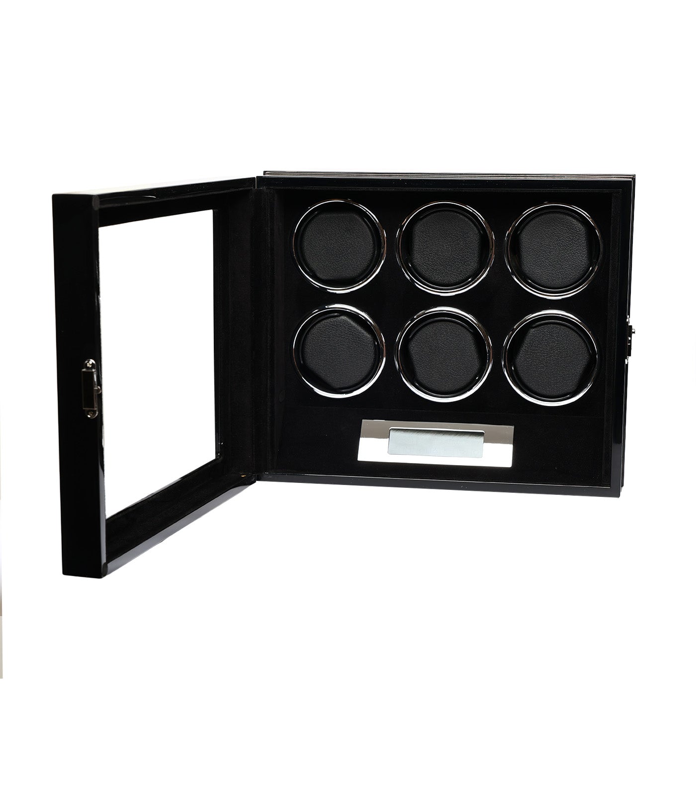 6 Rotor Watch Winder for 6 Watches Black