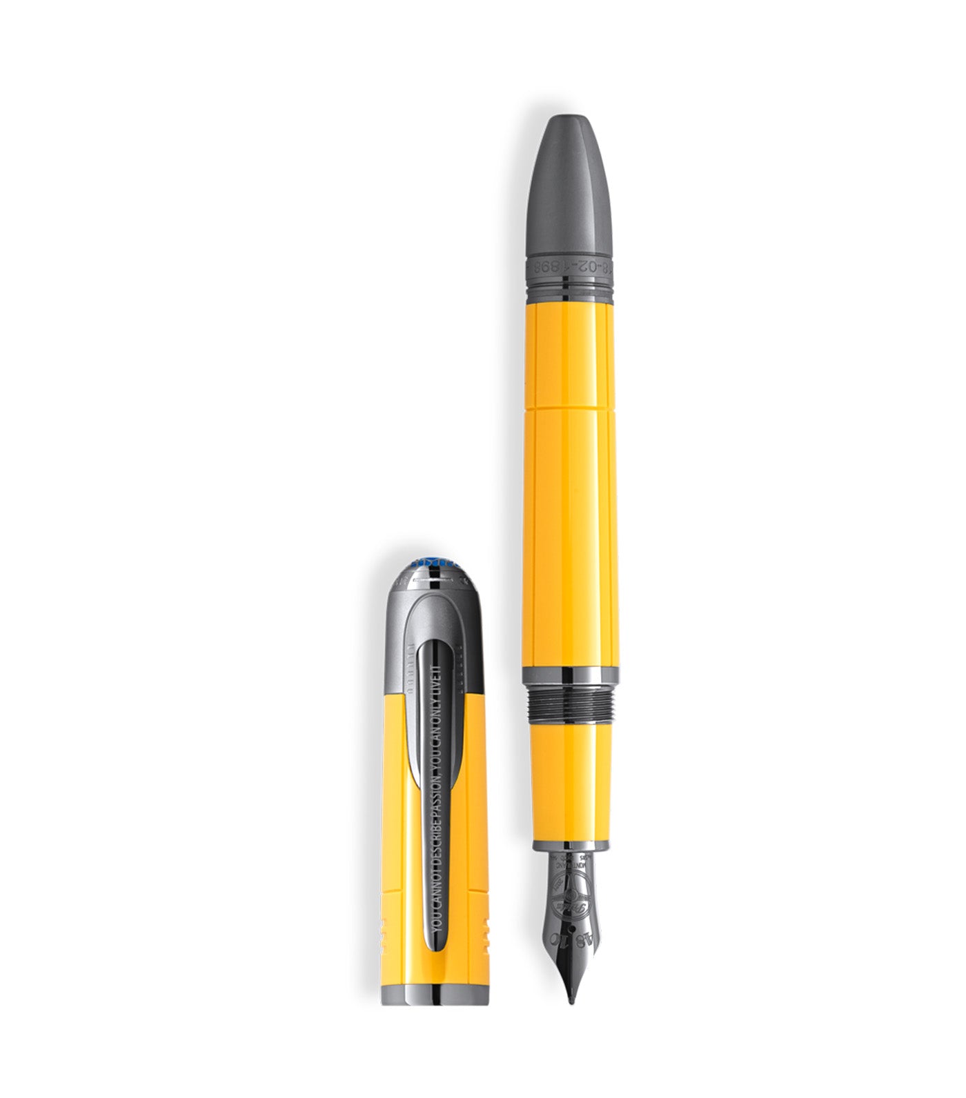 Great Characters Enzo Ferrari Special Edition Giallo Modena Fountain Pen (M) Yellow