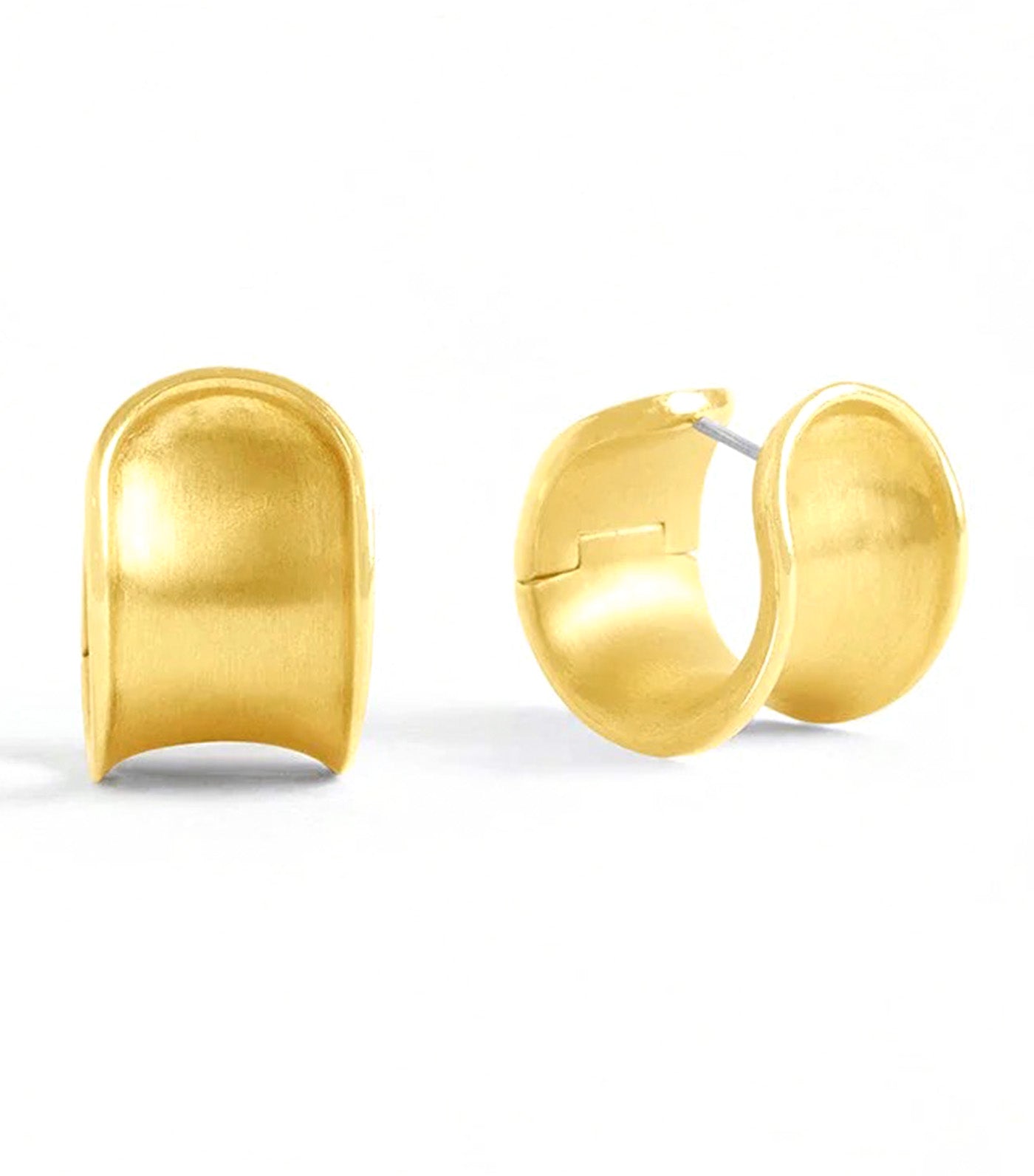 Sol Huggie Hoops Gold
