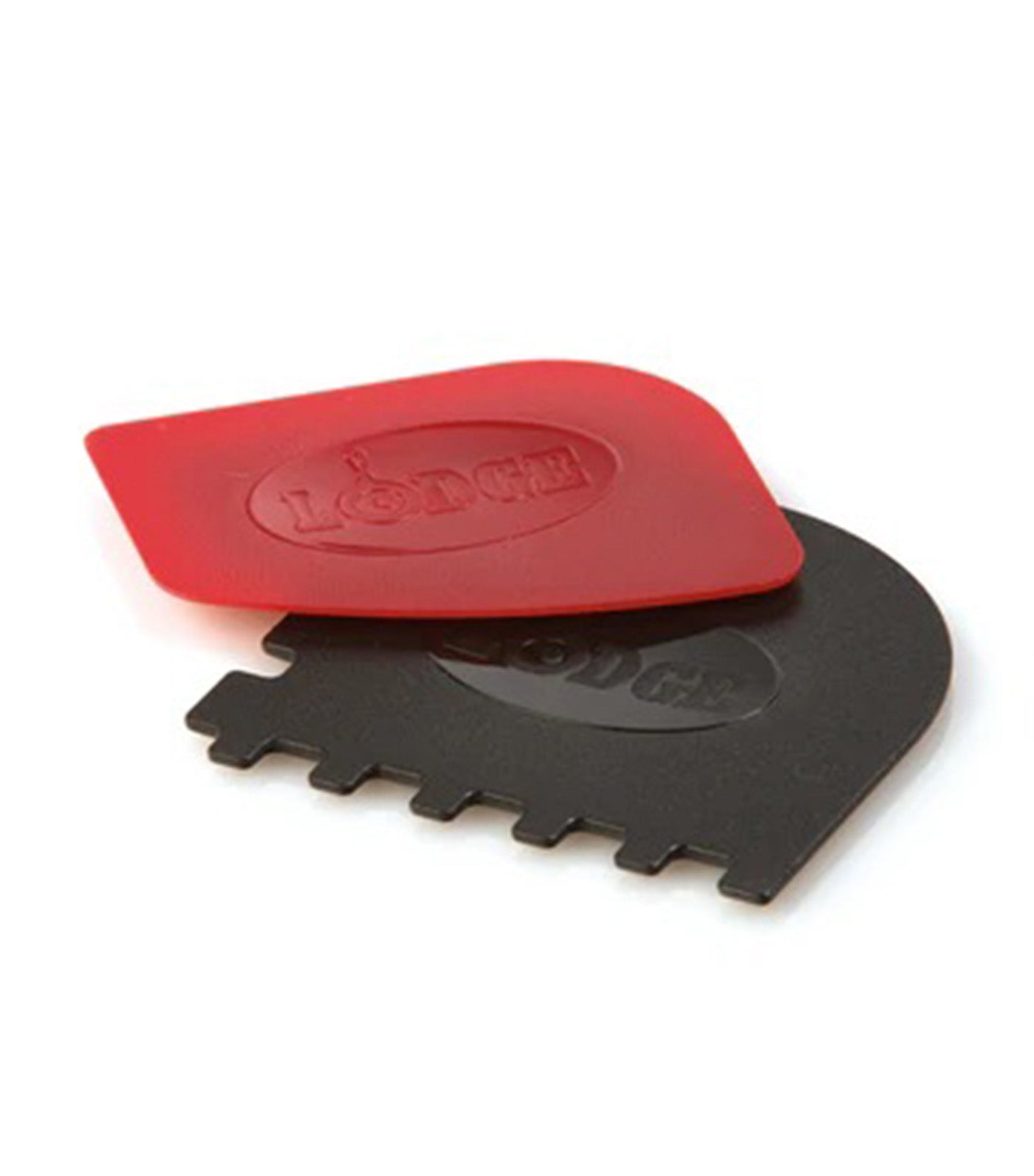 Pan/Grill Pan Scraper - Set of 2 Red and Black