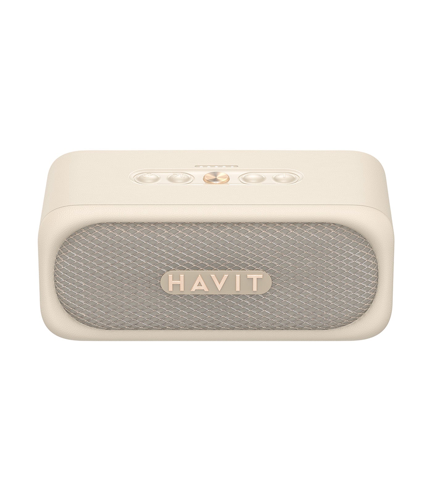 Retro Waterproof Wireless Speaker Beige
