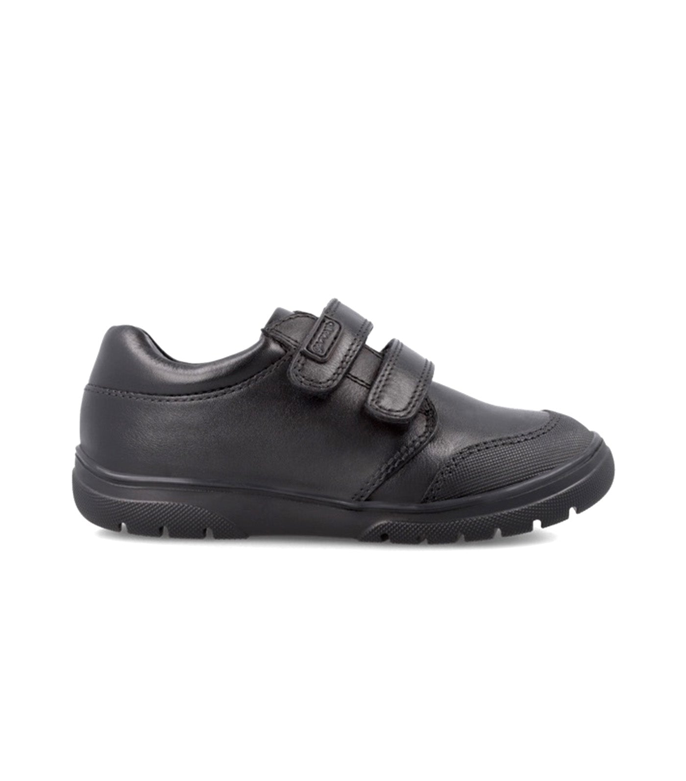 Zapato Dos Velcros Negro