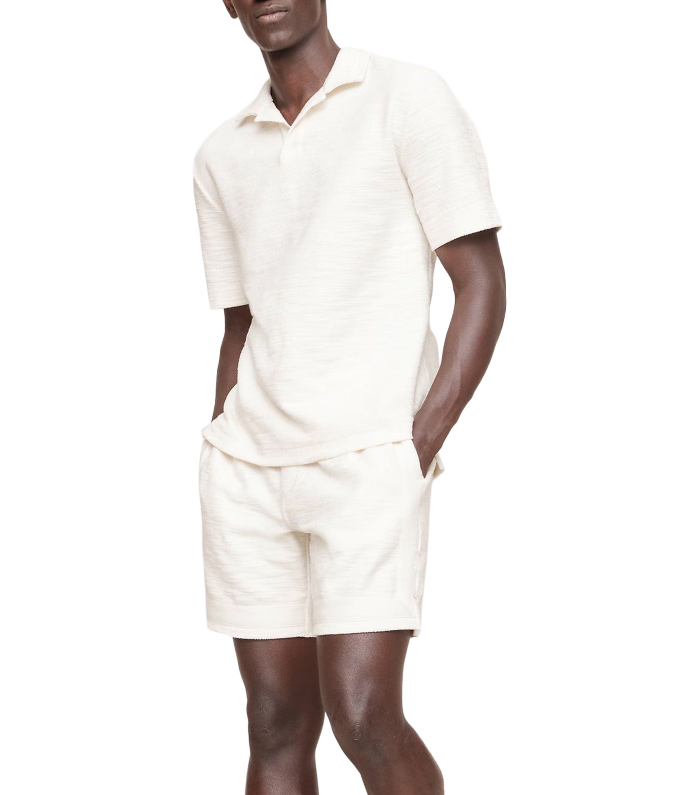 7in Slub Bouclé Pull-On Short