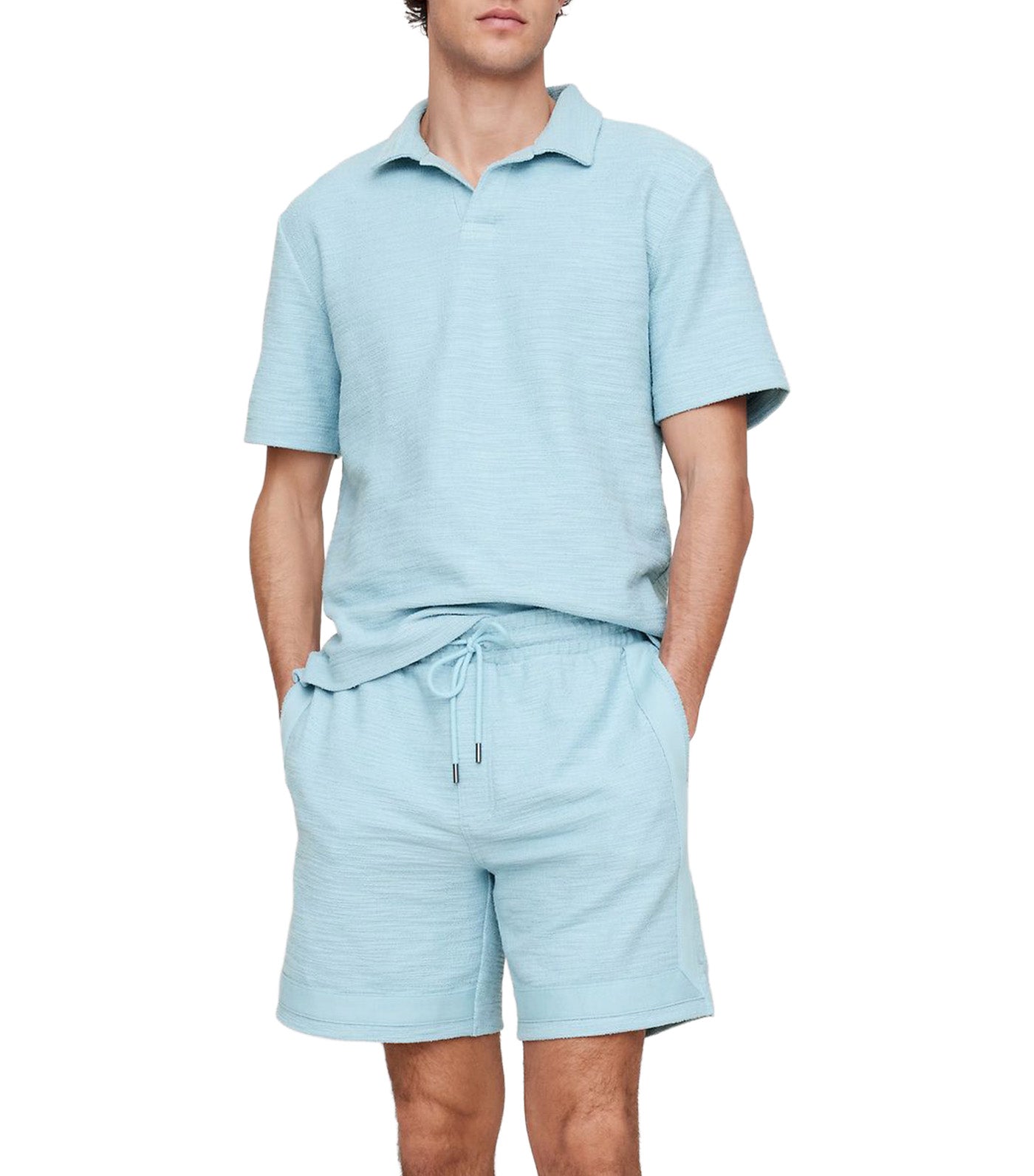 7in Slub Bouclé Pull-On Short