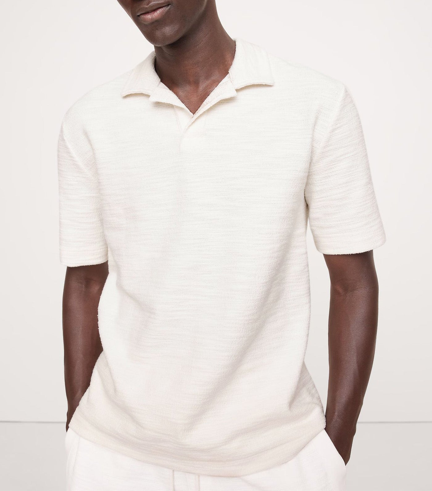 Slub Bouclé Polo