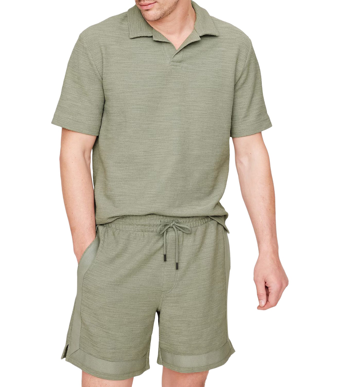Slub Bouclé Polo
