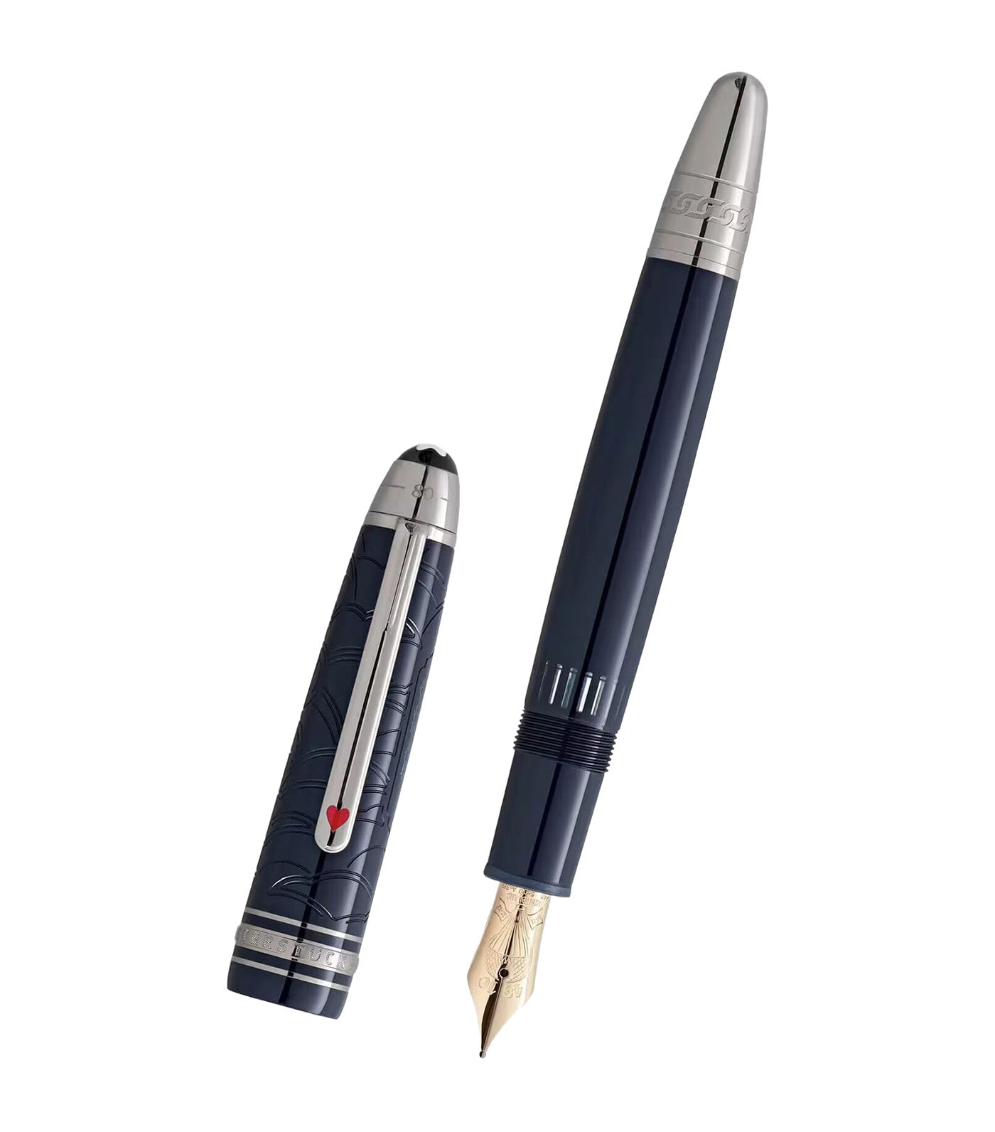 Meisterstück Around the World in 80 Days LeGrand Fountain Pen (F) Blue