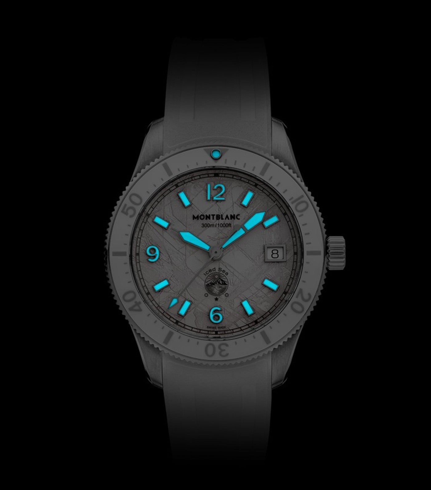Iced Sea Automatic Date 0 Oxygen 38 mm