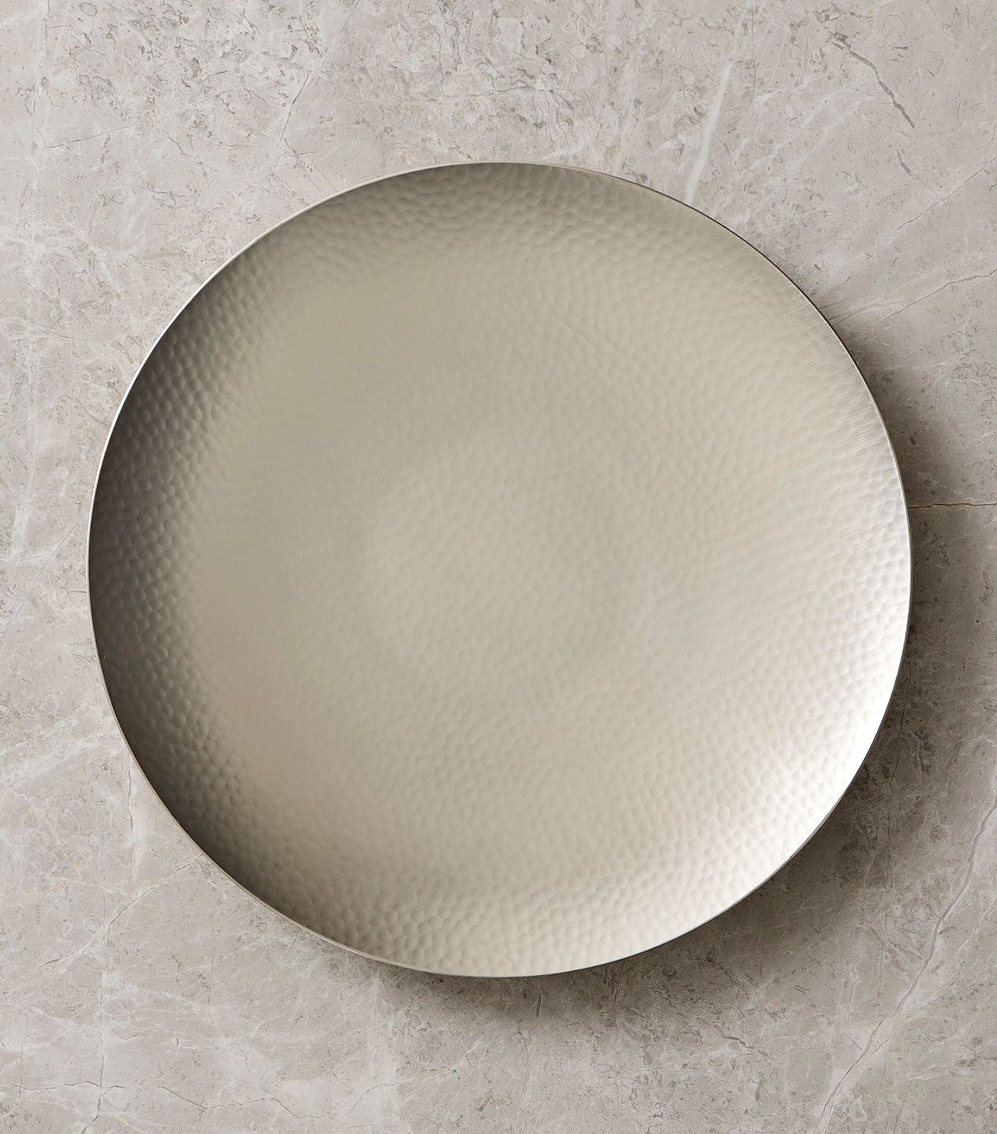 Iris Hammered Metal Dinnerware Collection