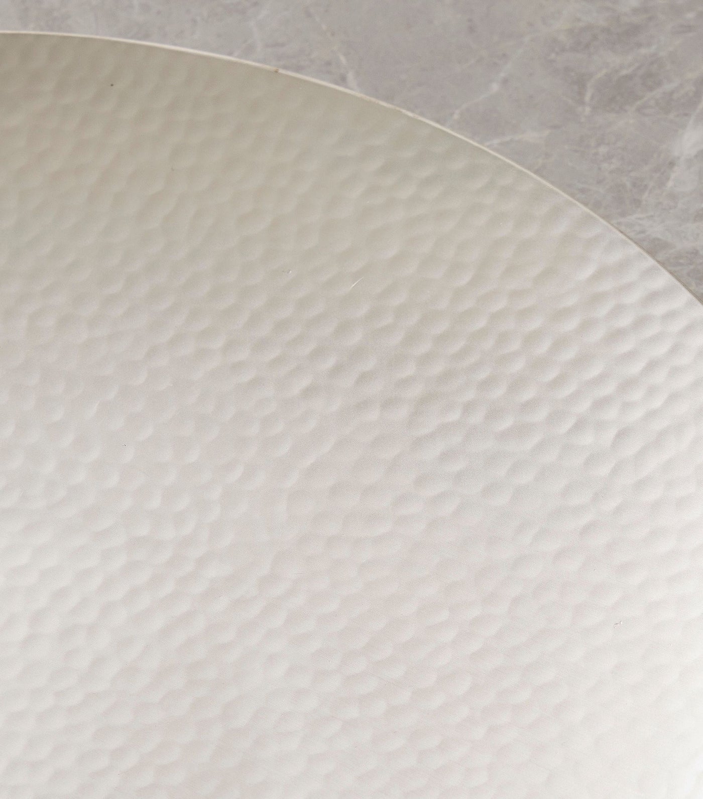 Iris Hammered Metal Dinnerware Collection