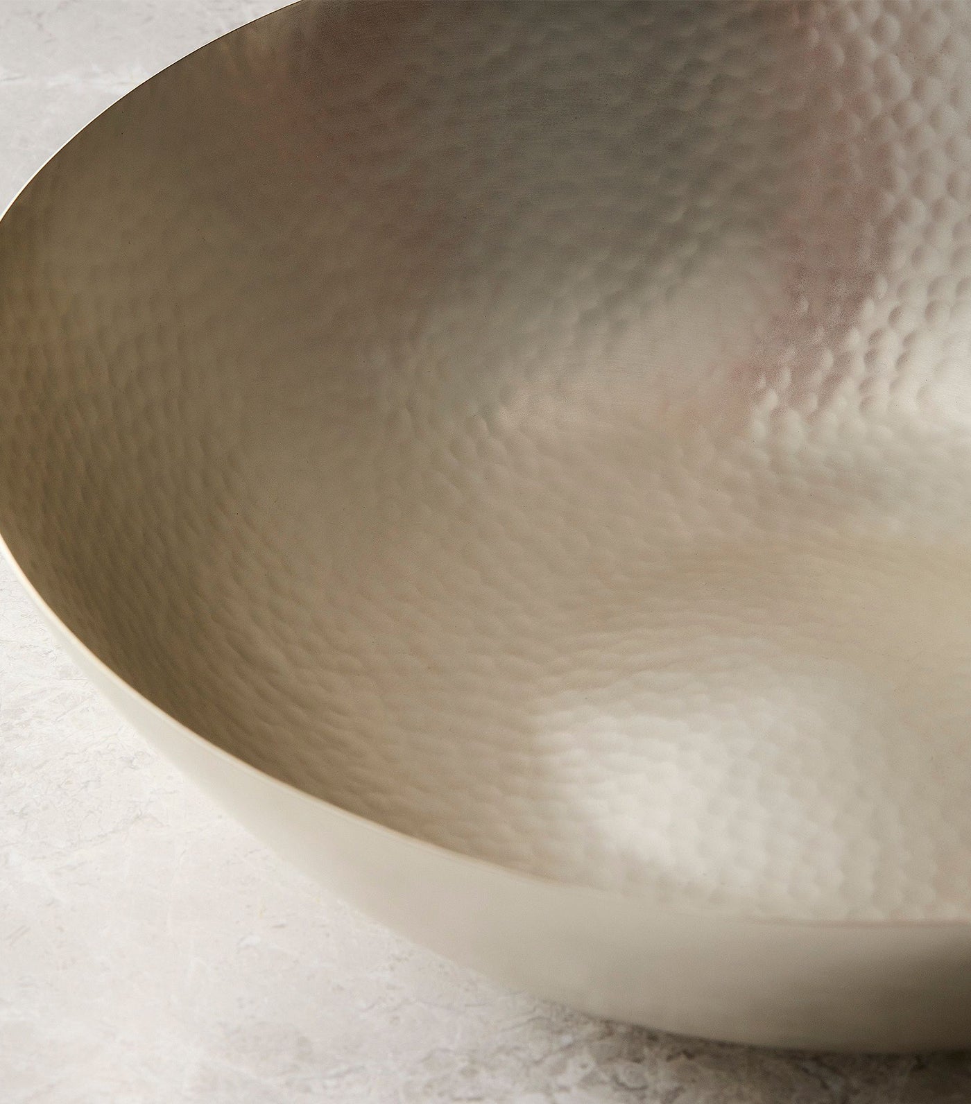Iris Hammered Metal Dinnerware Collection