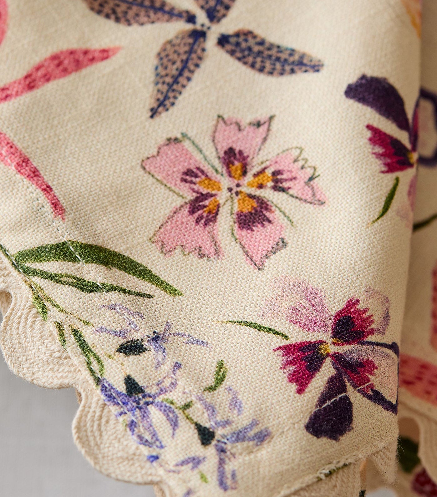 Lulie Wallace Floral Table Linen Collection