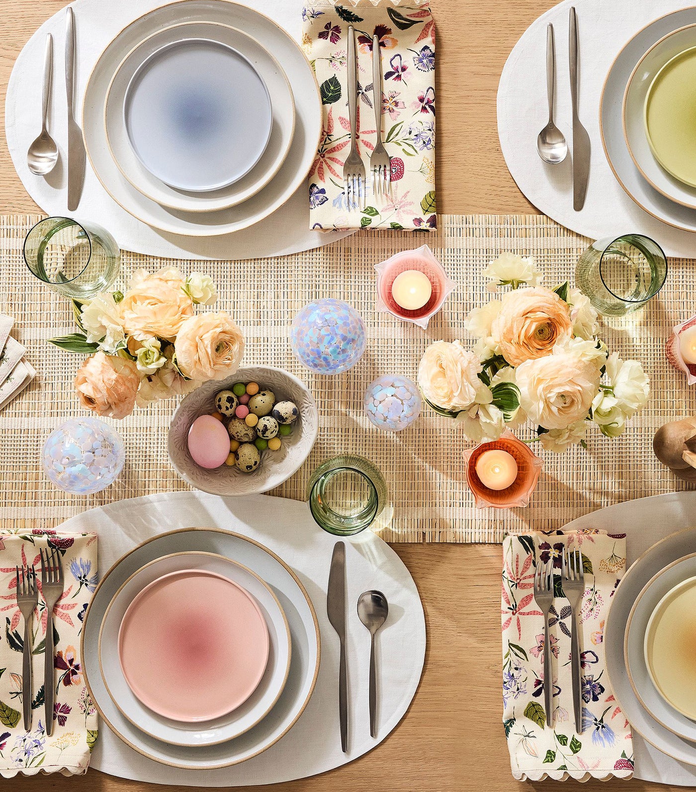 Lulie Wallace Floral Table Linen Collection