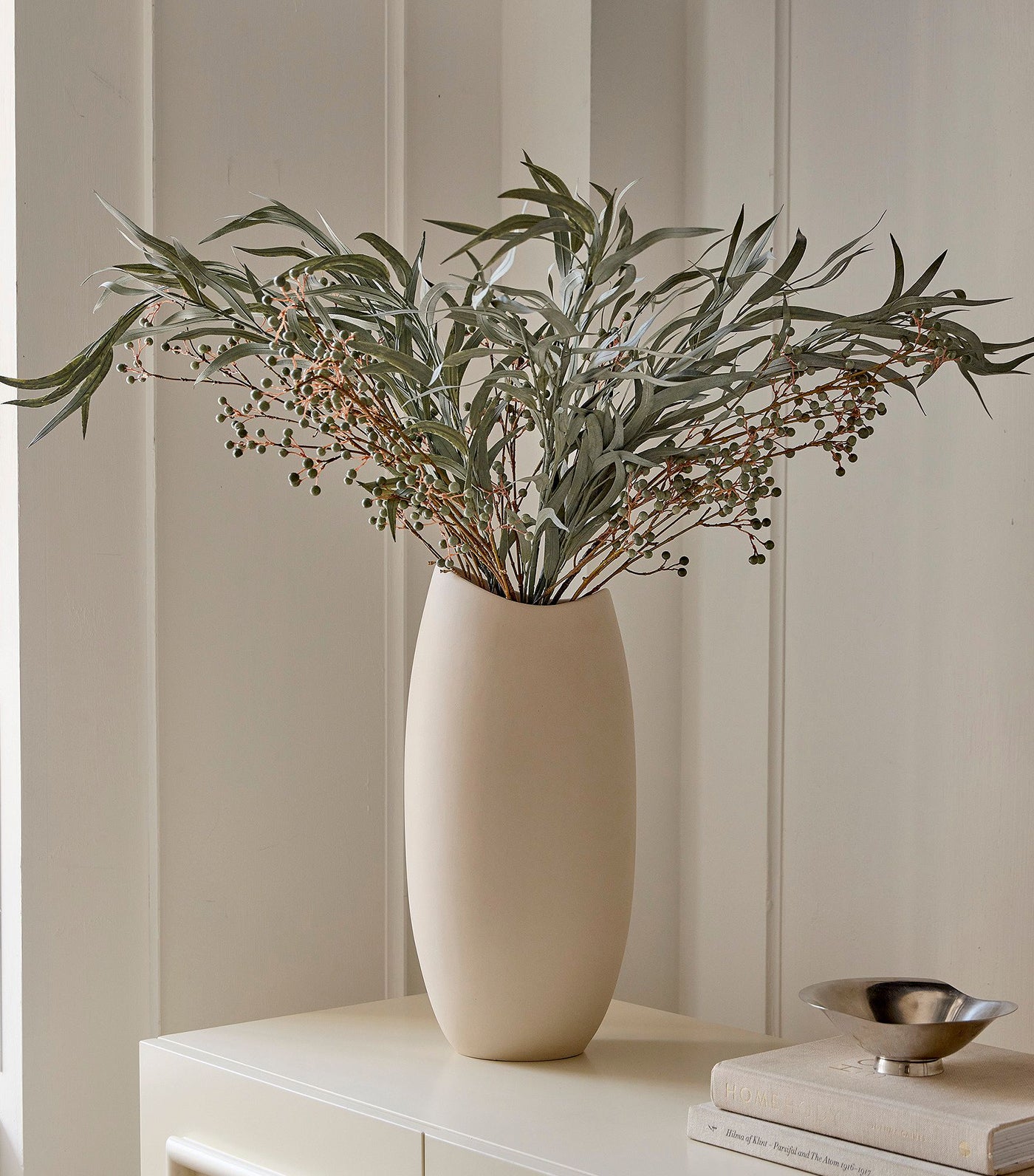 Faux Lacquer Berry Branch