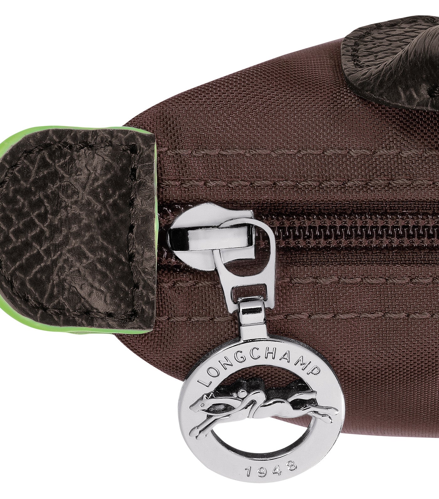 Le Pliage Green Pouch with Handle
