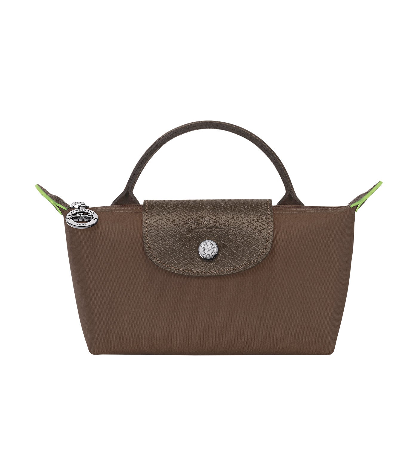 Le Pliage Green Pouch with Handle Terra