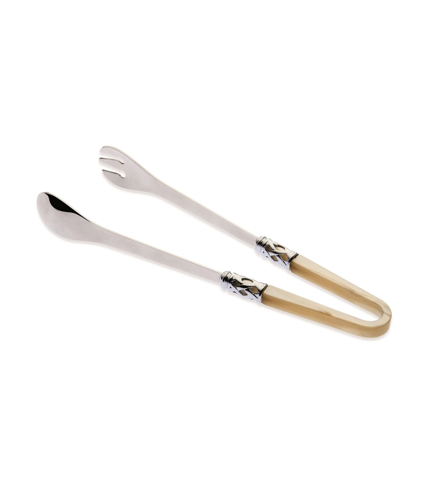 Aladdin Chromed Ring Cutlery Ivory