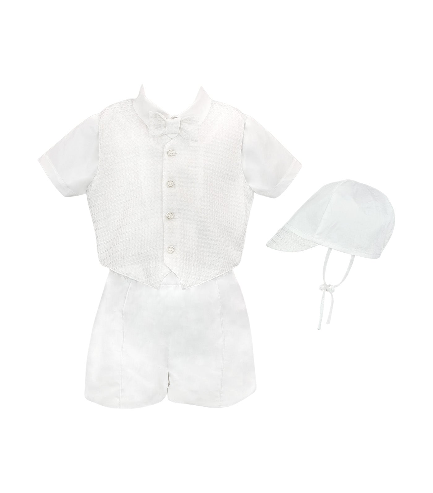 Jaxon Baby Boys Christening Set White