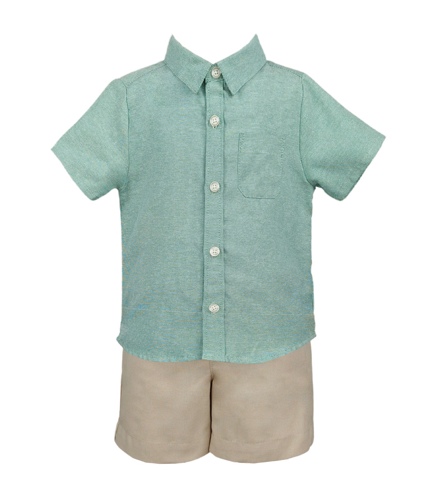 Maurice Baby Boys Polo and Shorts Set Mint