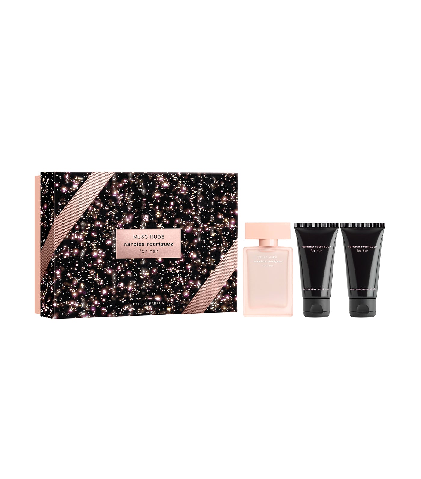 for her Musc Nude Eau de Parfum Holiday Gift Set