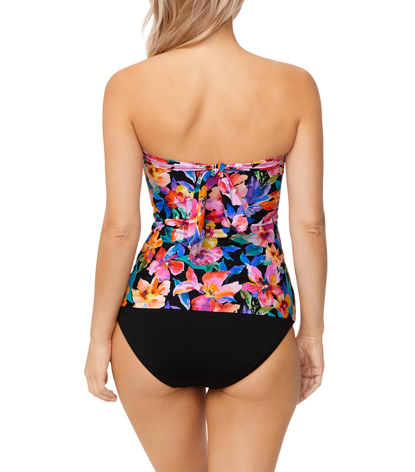 Lux Bandini and Shaper Pant Bottom Black Multi