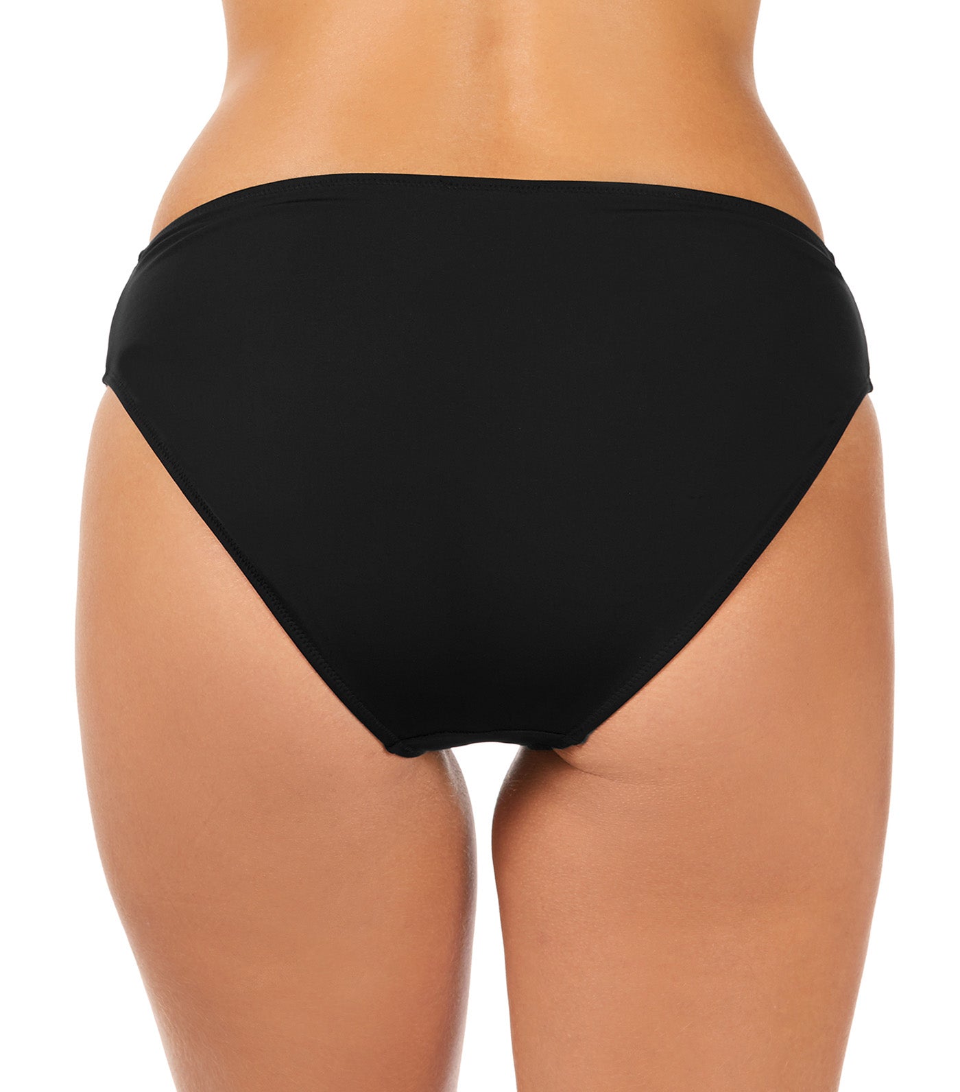 Racer Back Tankini and Shaper Pant Bottom Black Multi