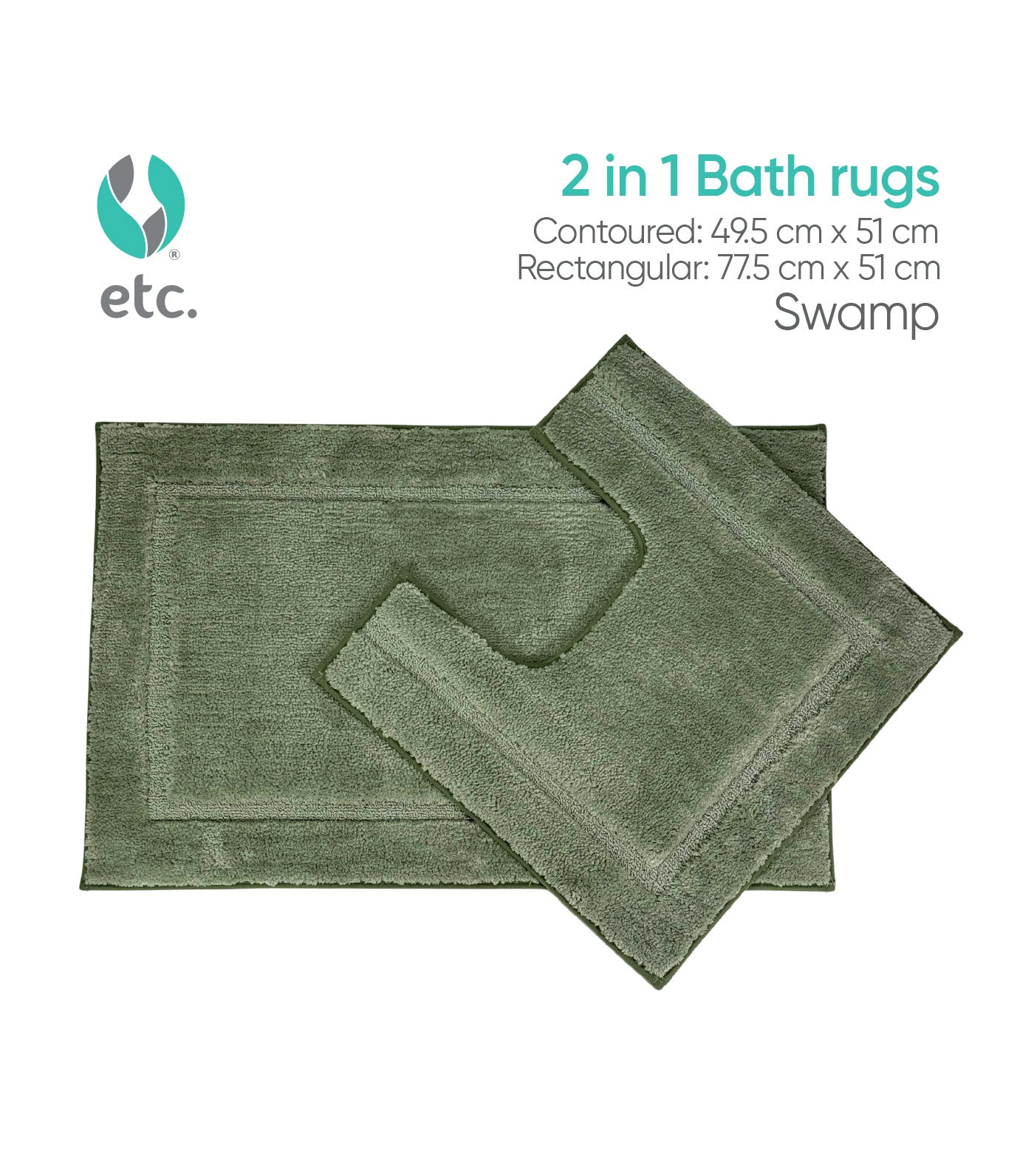 2-in-1 Bath Rug