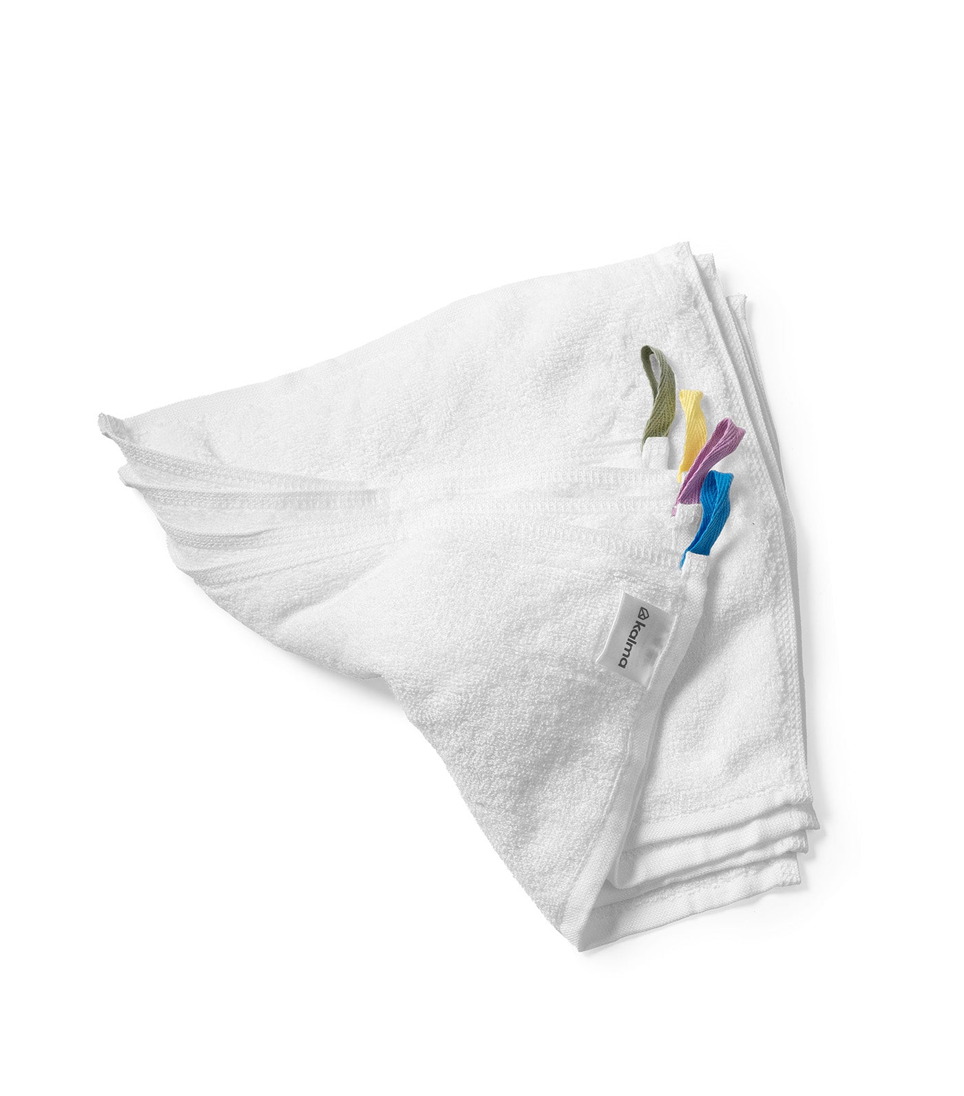 4pc. Bamboo Terry Washcloth with Color Coded Tags