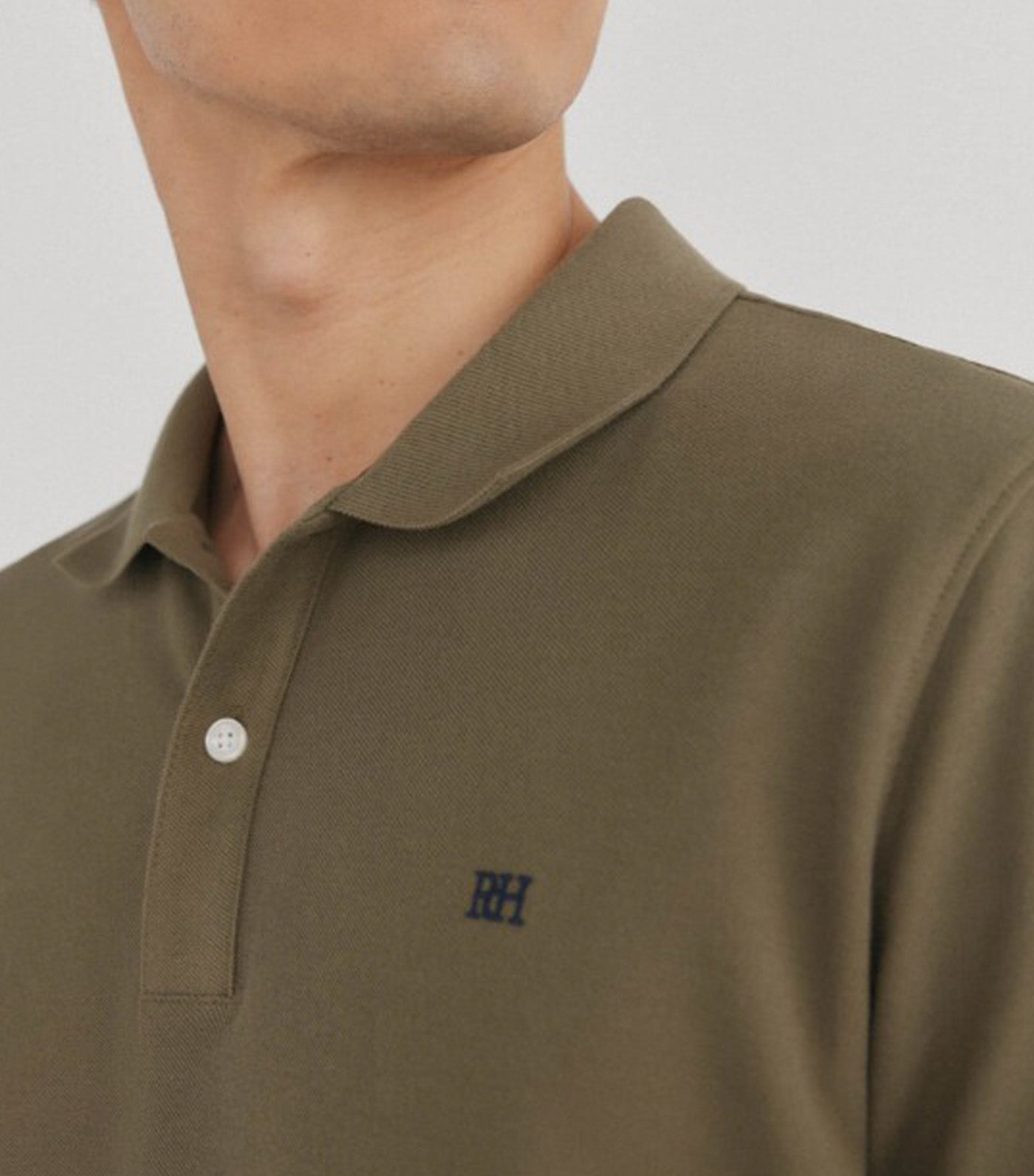 Pedro del Hierro Basic Slim Polo Shirt Green